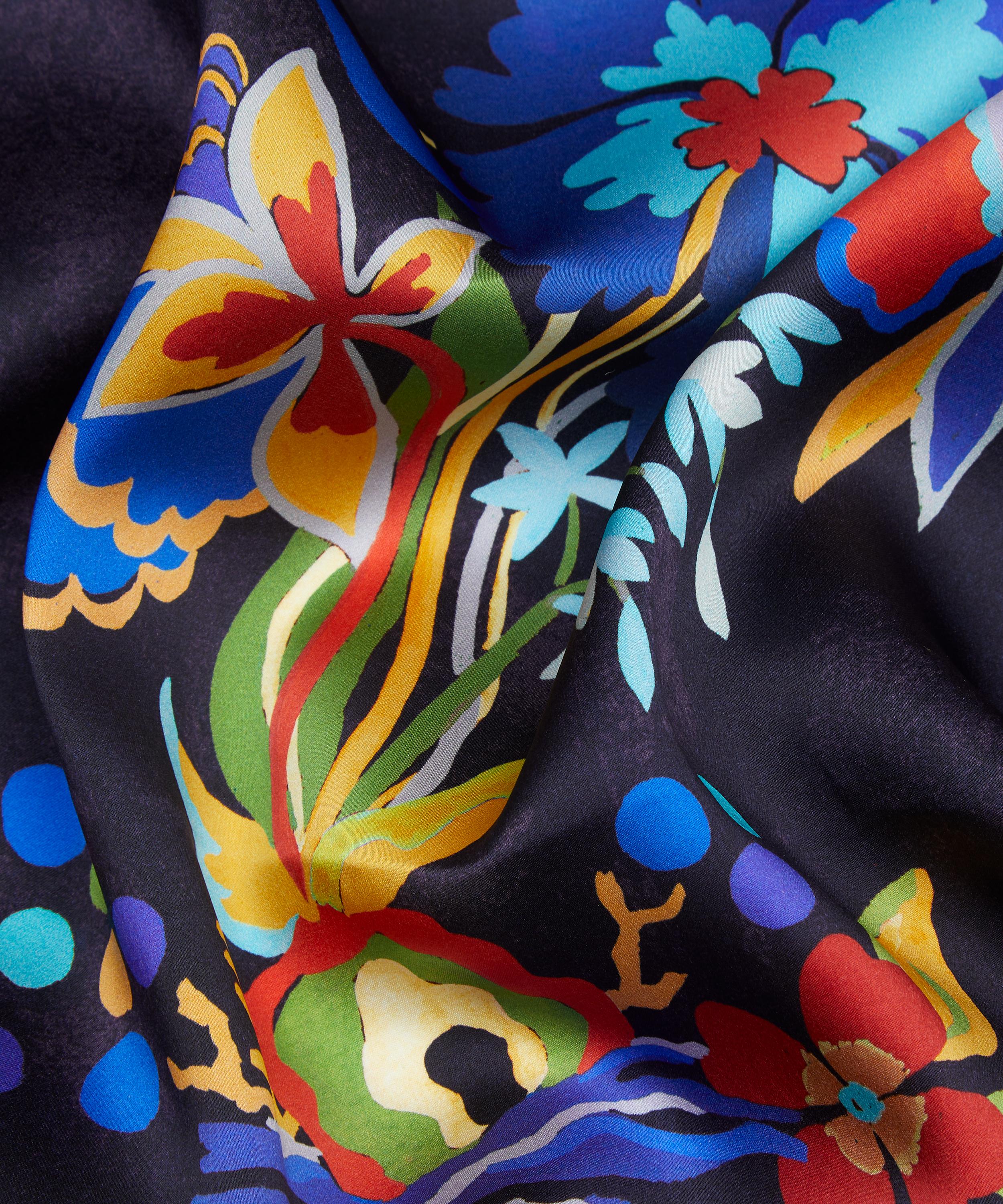 Liberty Fabrics - Kanazawa Flowers Silk Satin image number 3