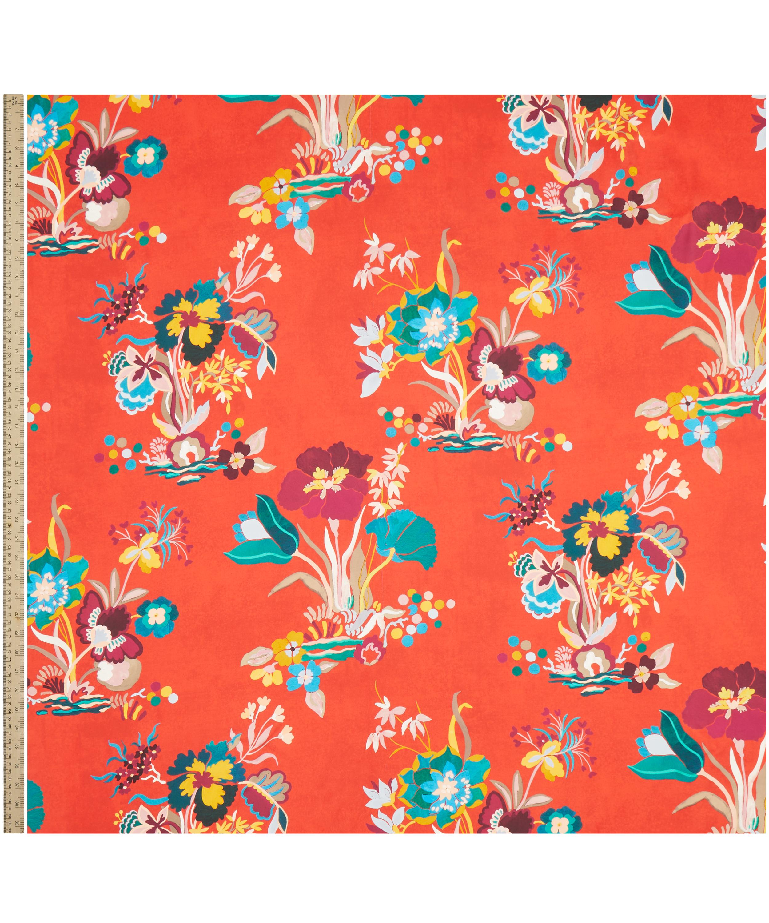 Liberty Fabrics - Kanazawa Flowers Silk Satin image number 1