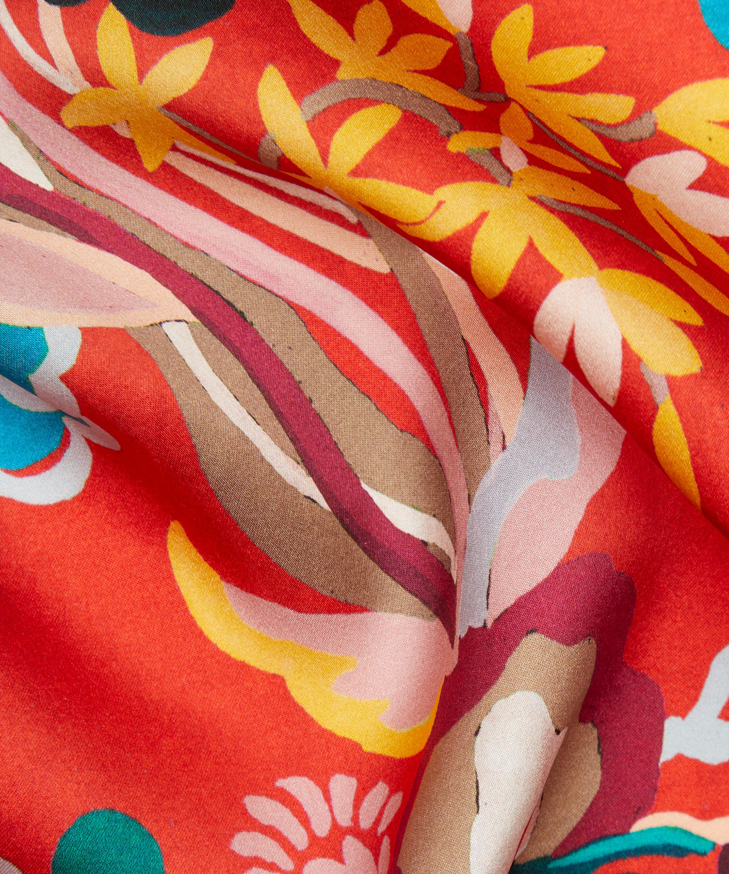 Liberty Fabrics - Kanazawa Flowers Silk Satin image number 3