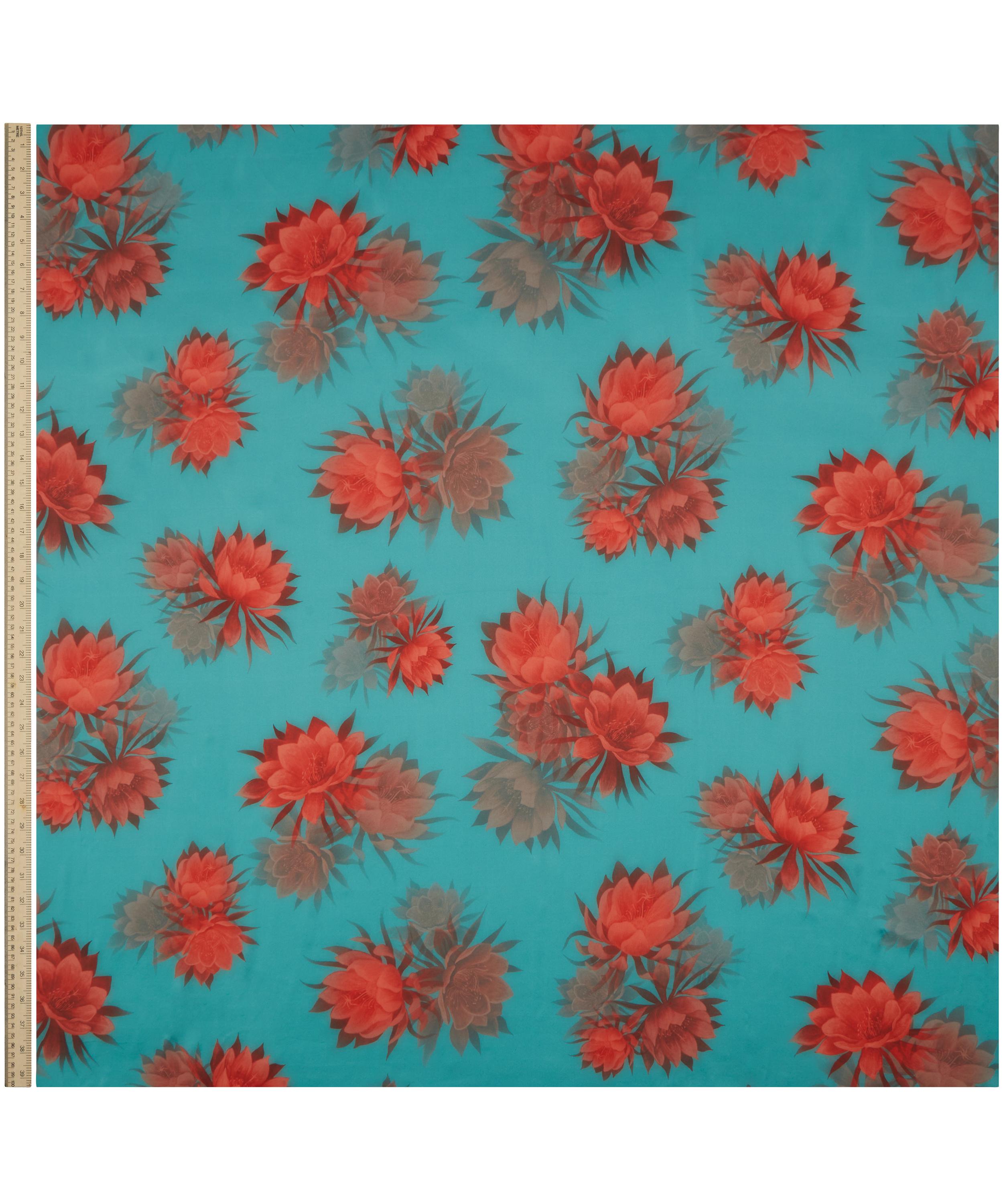 Liberty Fabrics - Aura Night Silk Satin image number 1