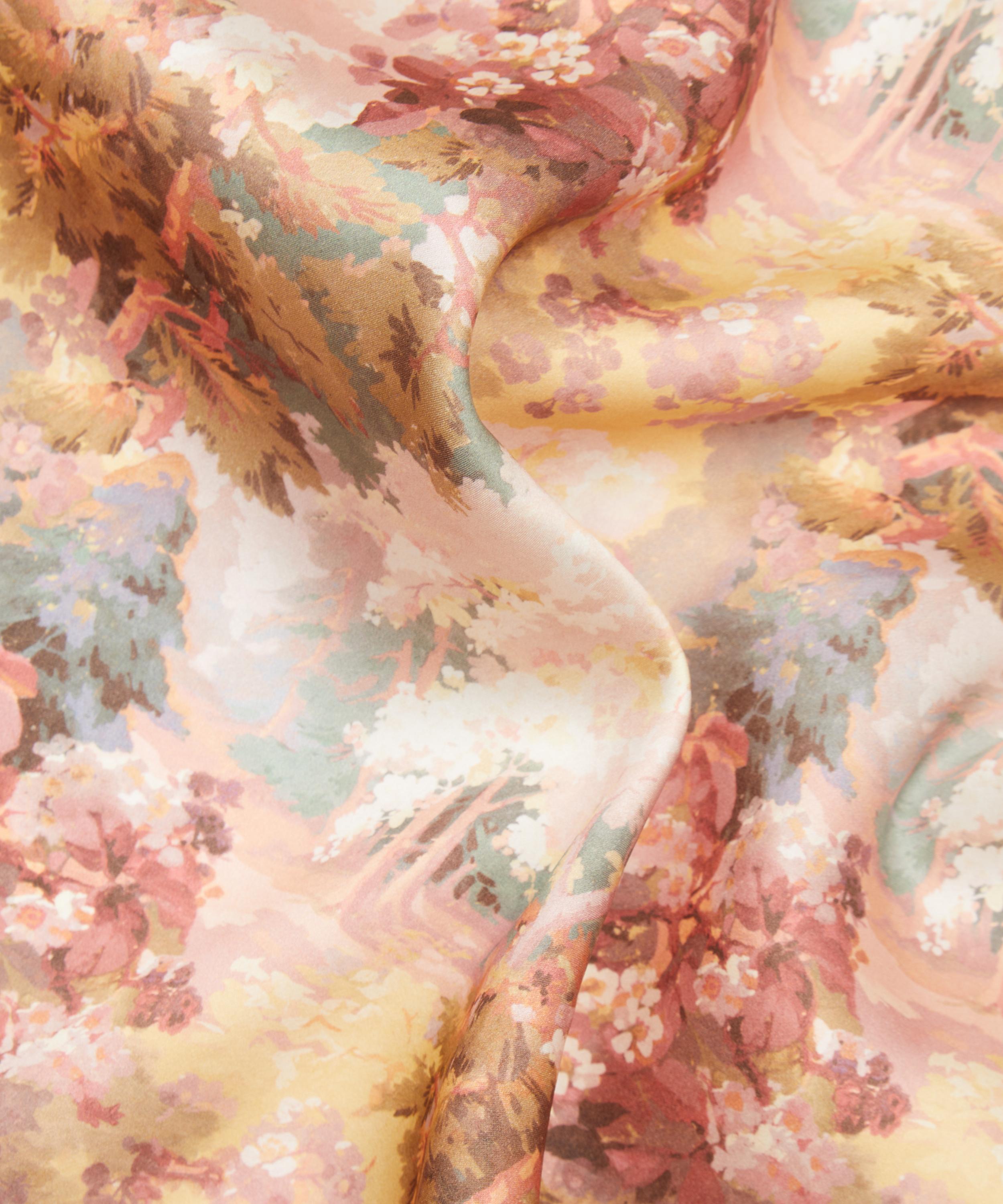 Liberty Fabrics - Autumnal Walk Silk Satin image number 3
