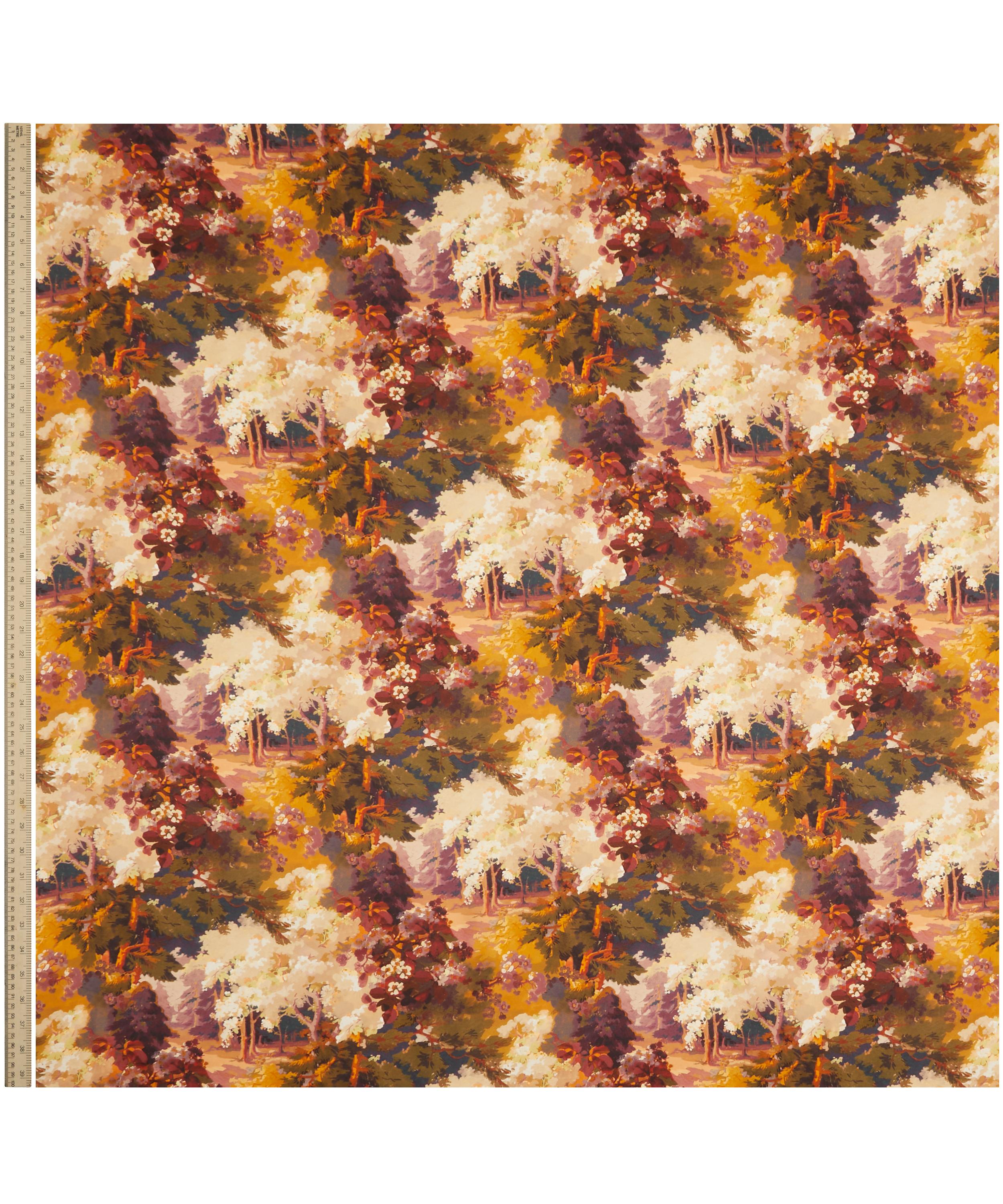 Liberty Fabrics - Autumnal Walk Silk Satin image number 1