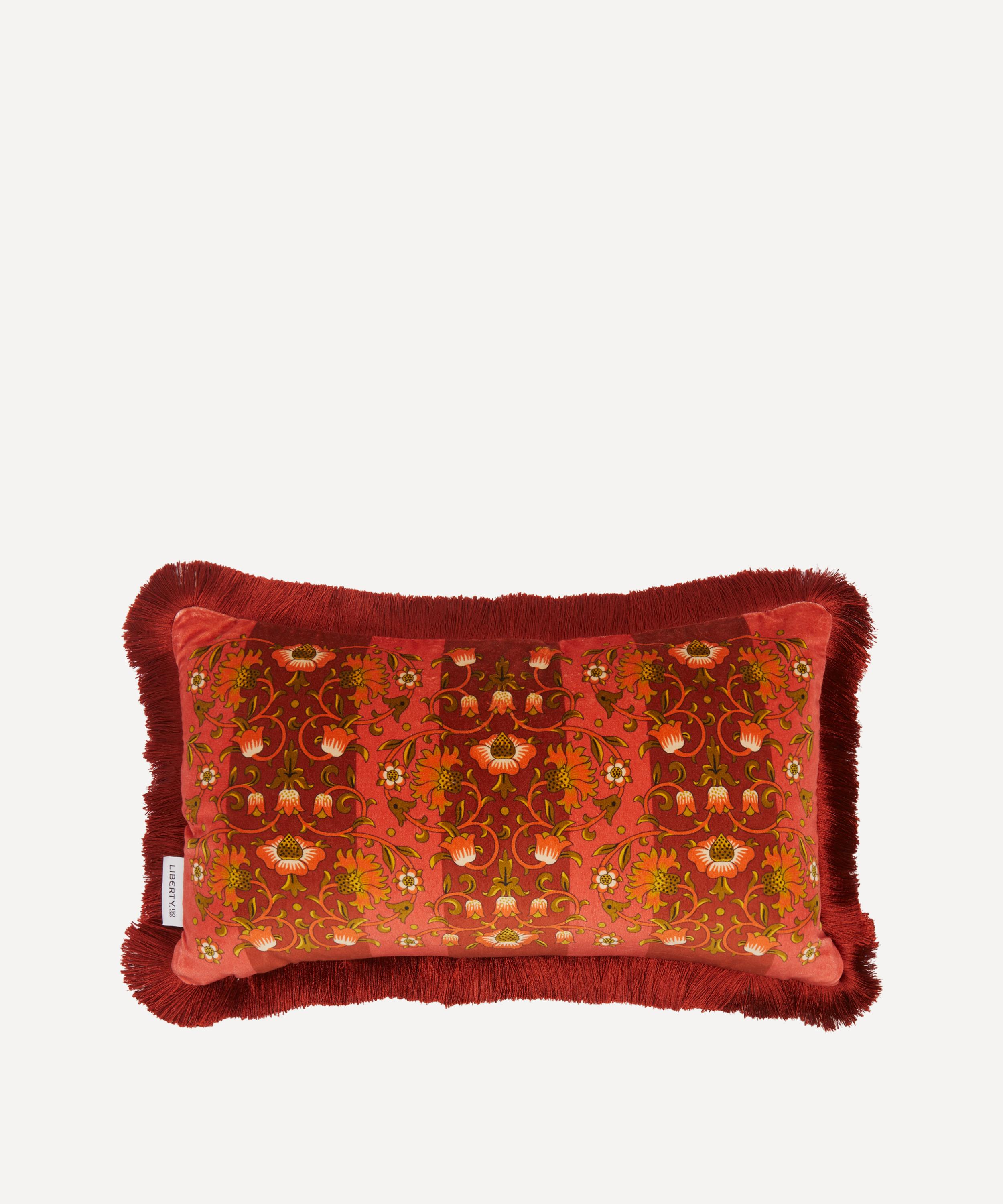 Liberty - Lodden Velvet Fringed Cushion