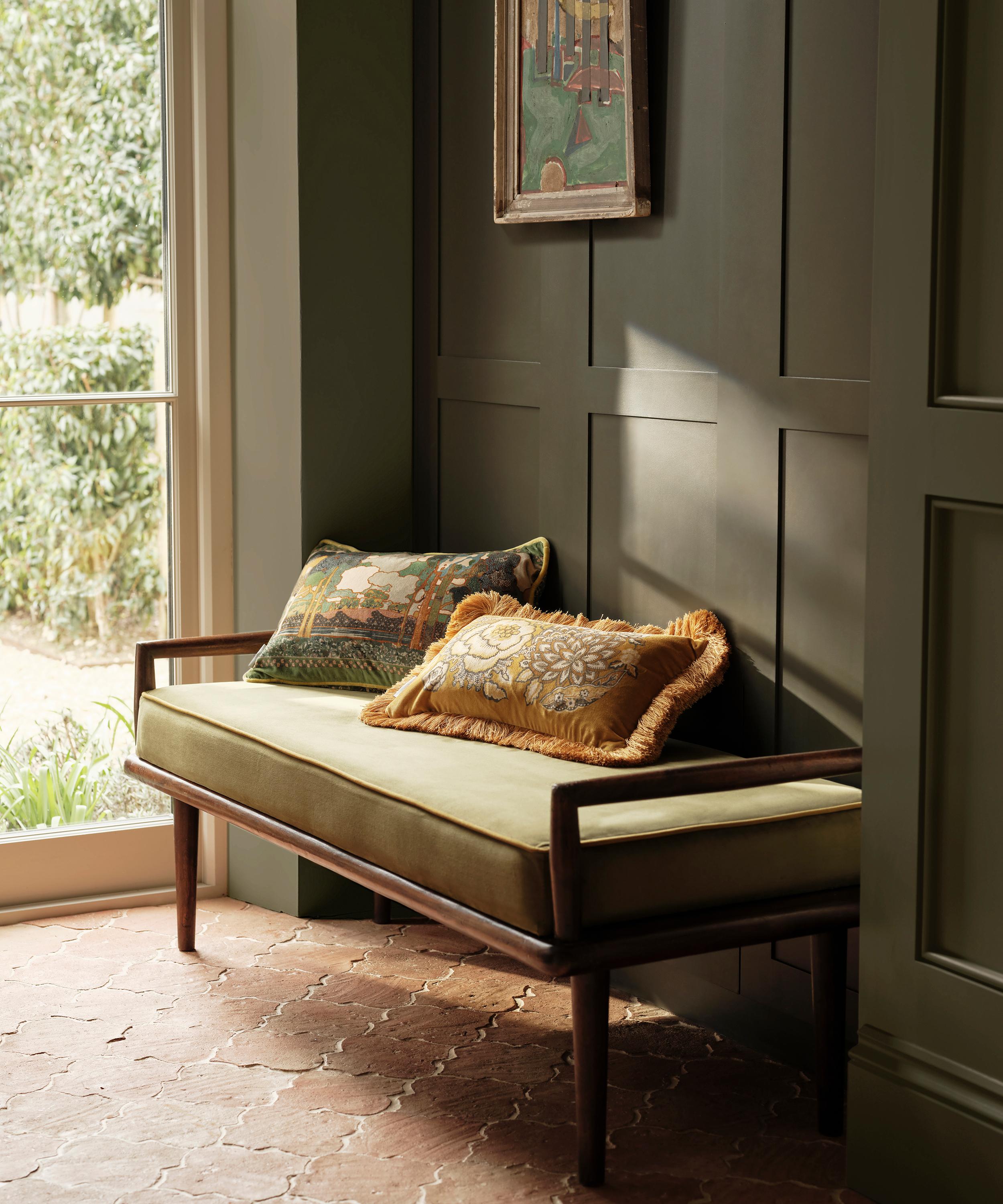 Liberty - Patricia Velvet Fringed Cushion image number 1