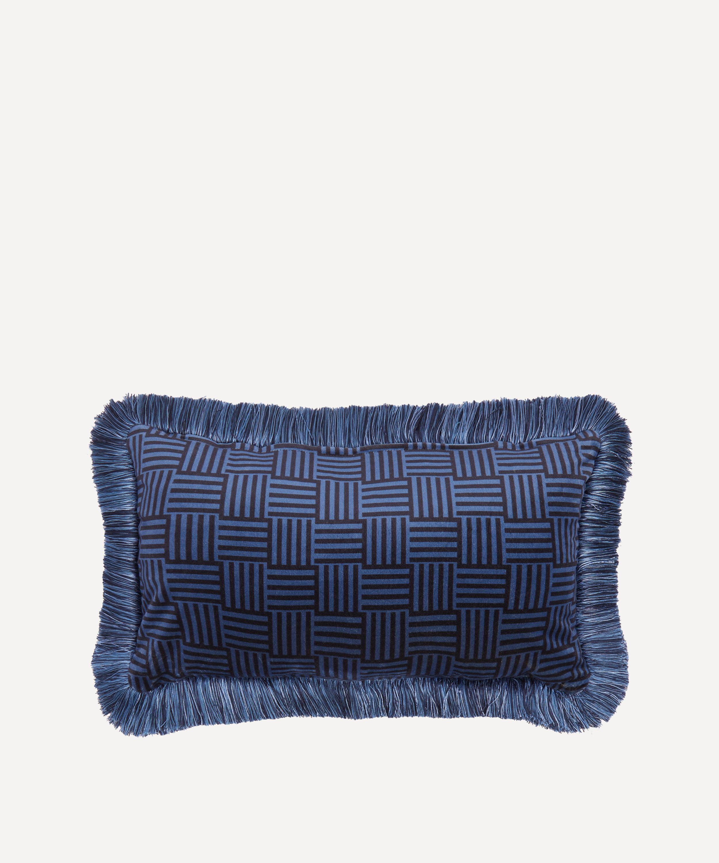 Liberty - Patricia Velvet Fringed Cushion image number 2