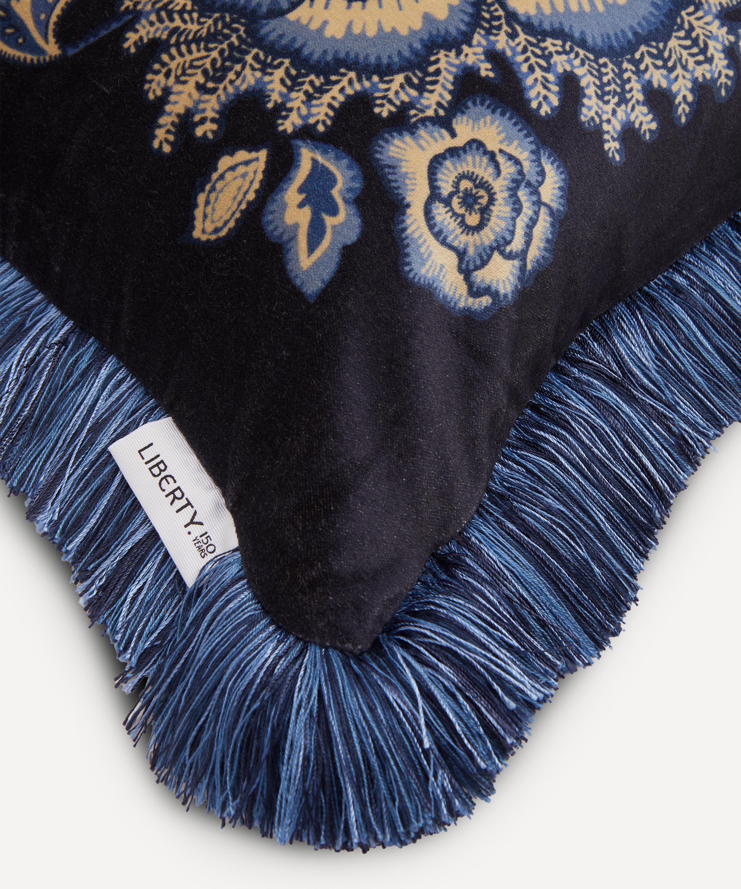 Liberty - Patricia Velvet Fringed Cushion image number 3