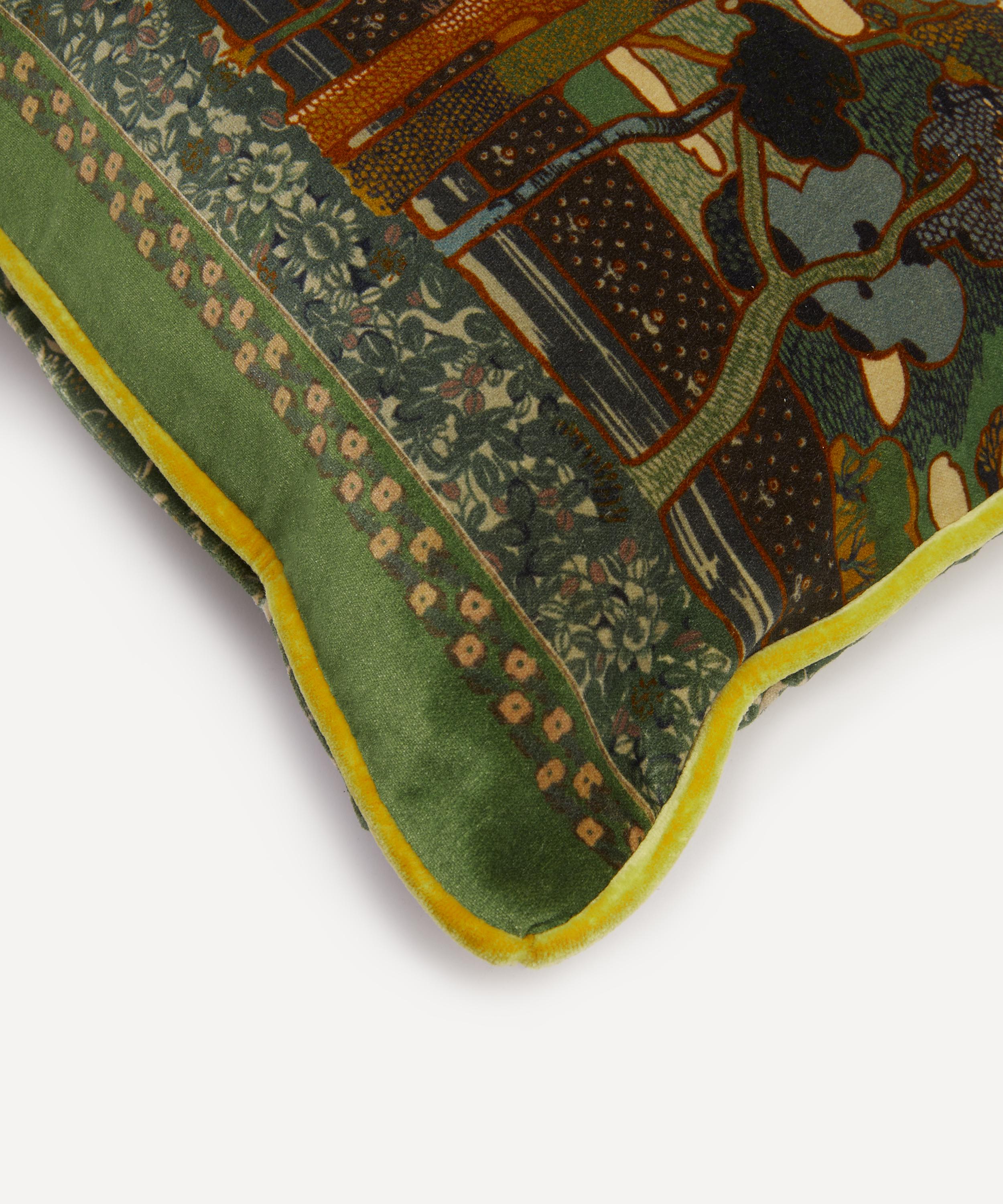Liberty - Prospect Road Velvet Piped Cushion image number 3