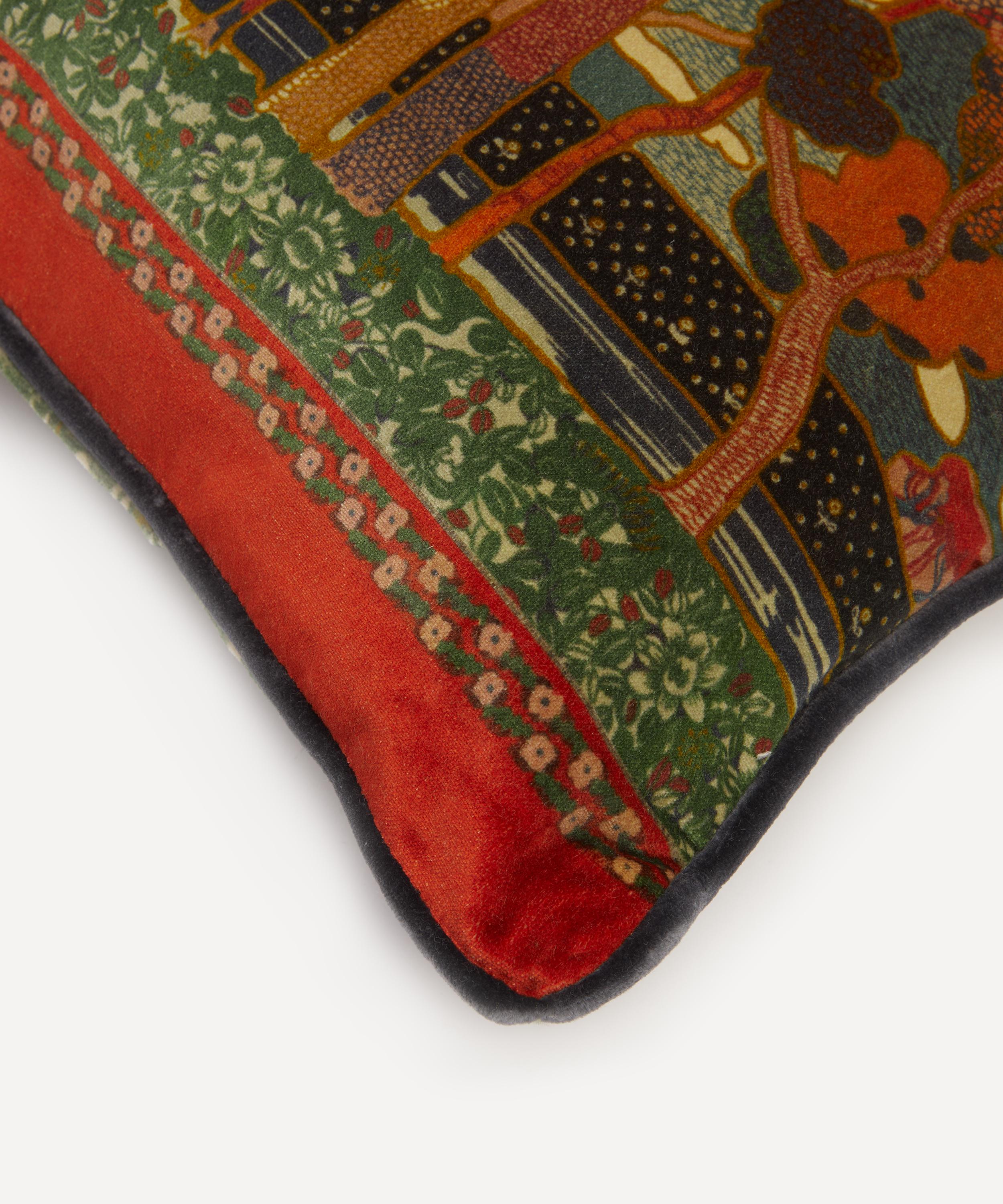Liberty - Prospect Road Velvet Piped Cushion image number 3
