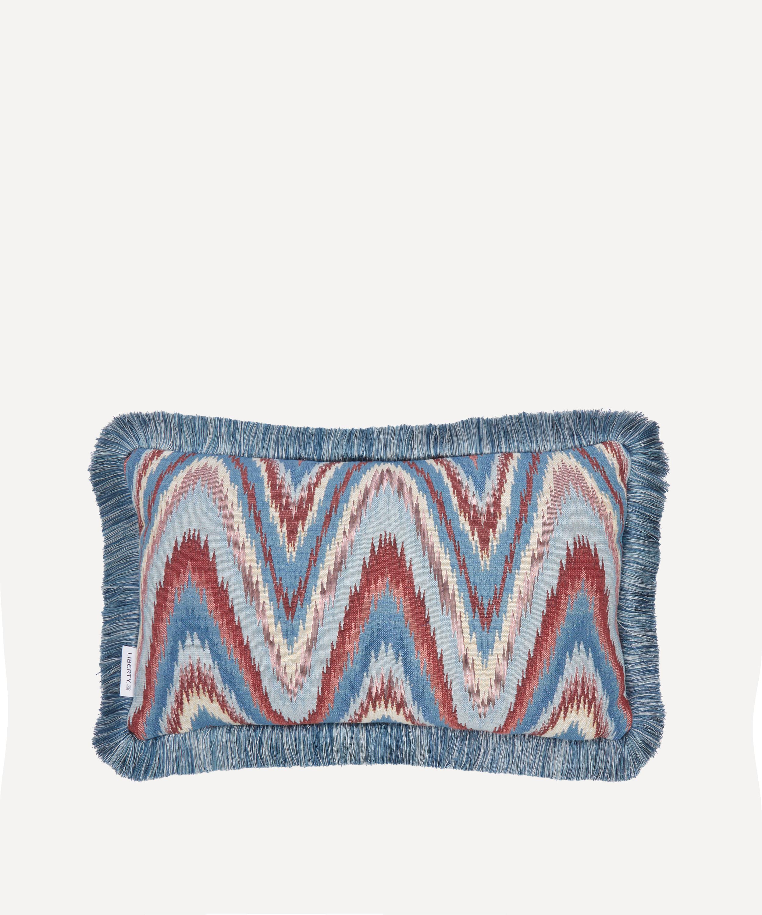 Liberty - Bombazine Velvet Fringed Cushion