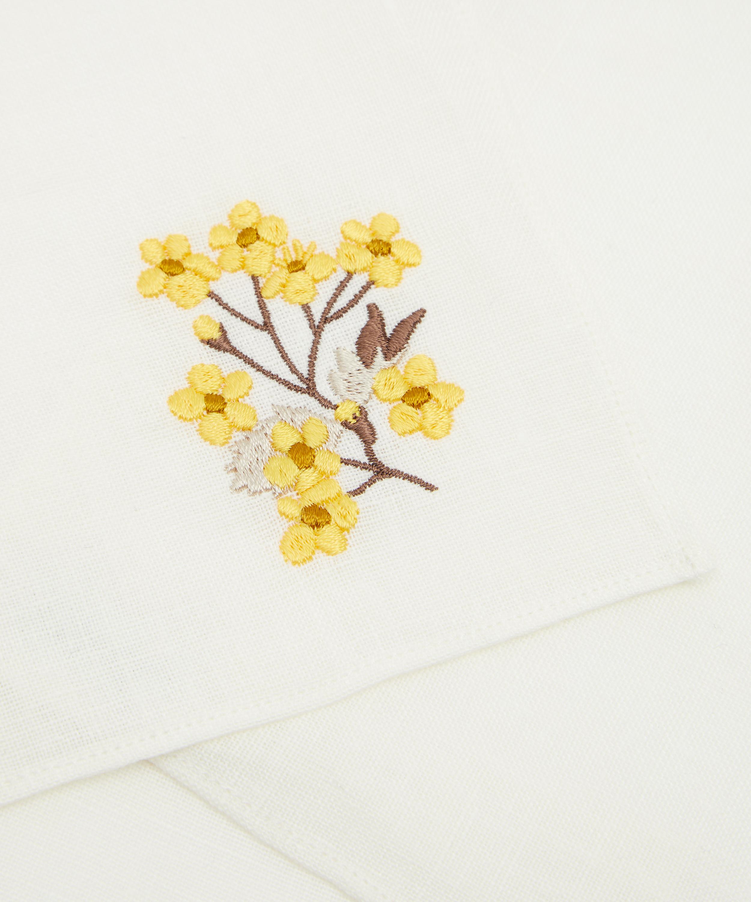 Liberty - Mitsi Linen Cocktail Napkins Set of Four image number 2