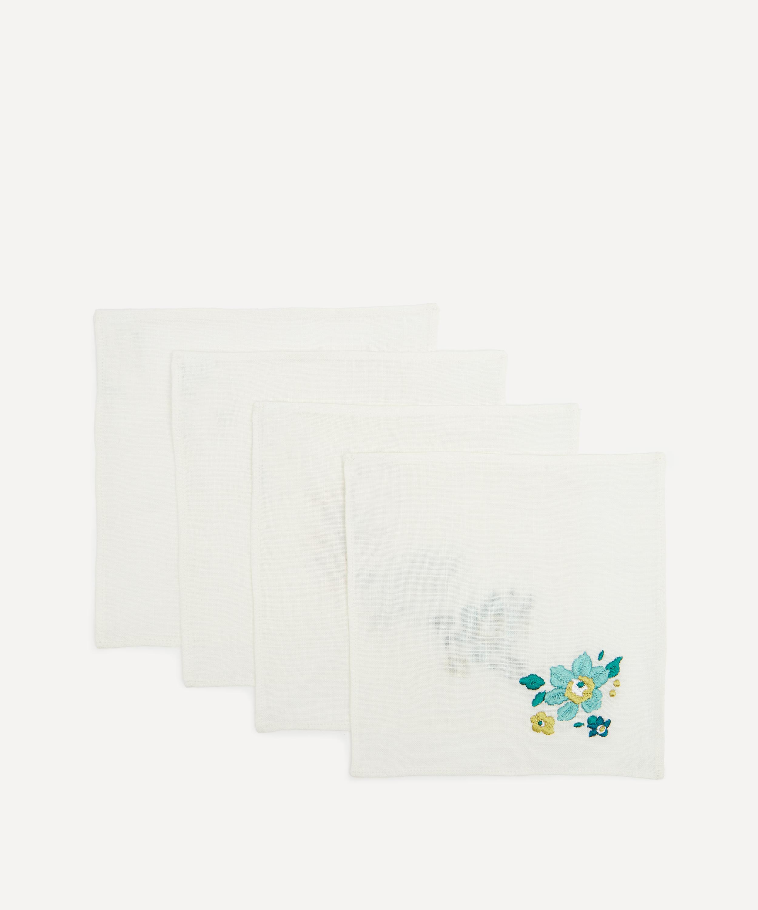 Liberty - Betsy Linen Cocktail Napkins Set of Four image number 1