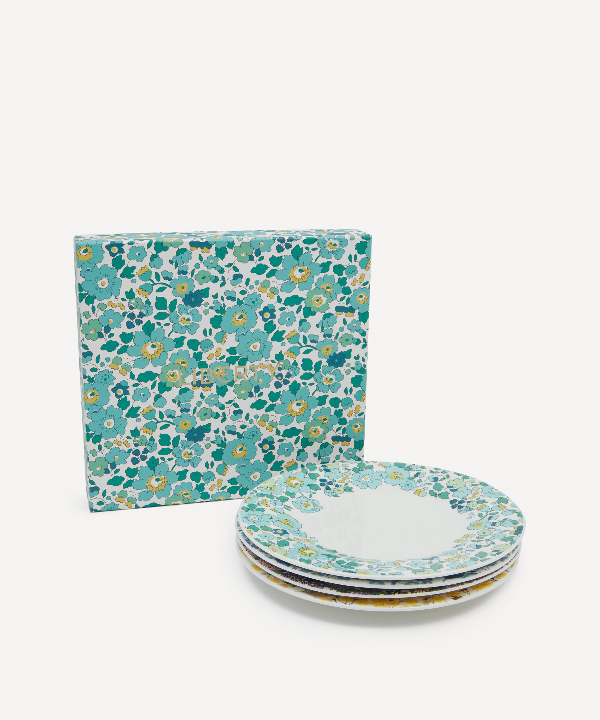 Liberty - Floral Dessert Plates Set of Four image number 2