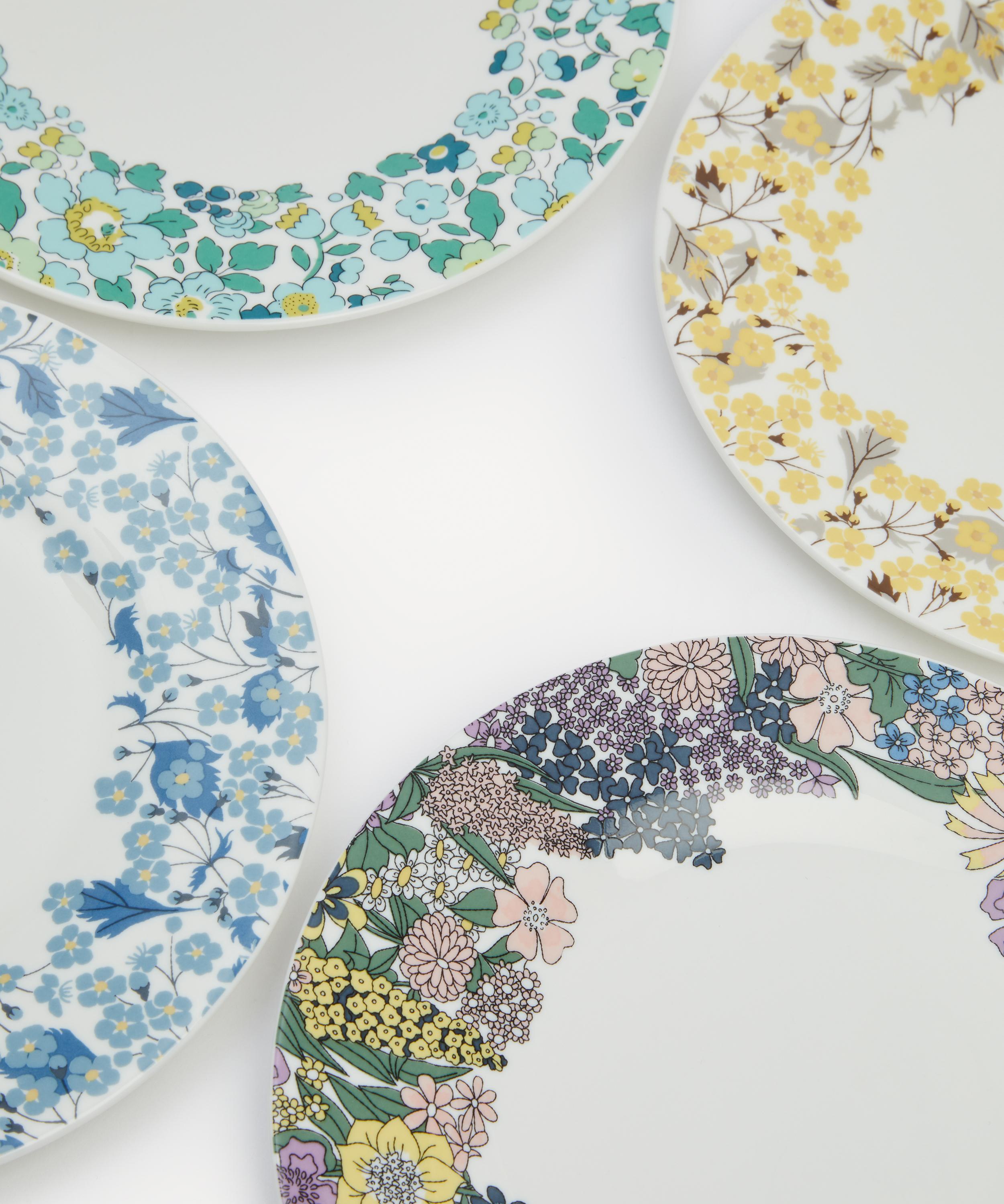 Liberty - Floral Dessert Plates Set of Four image number 4