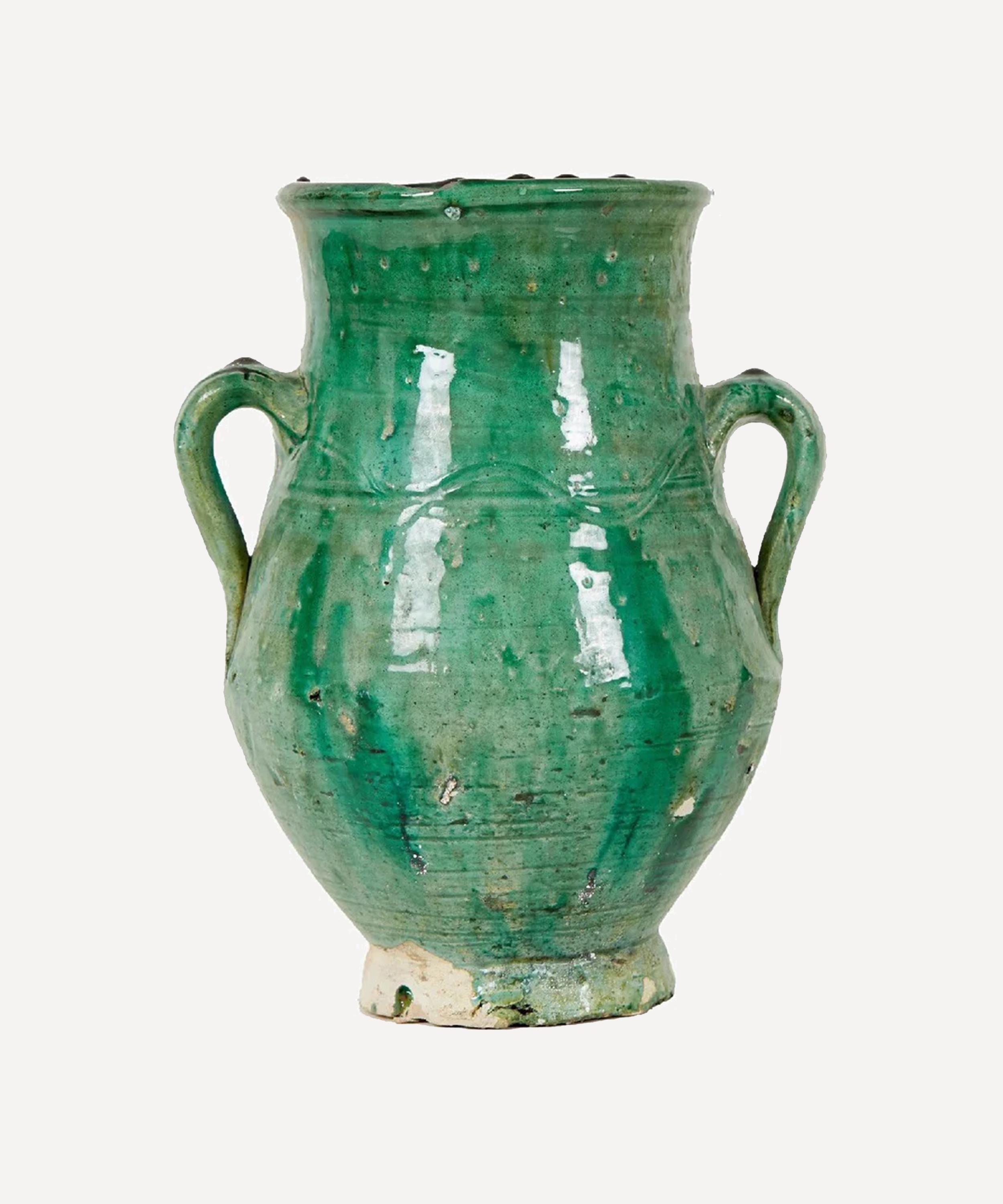 Moroccan White - Earring Medium Vase