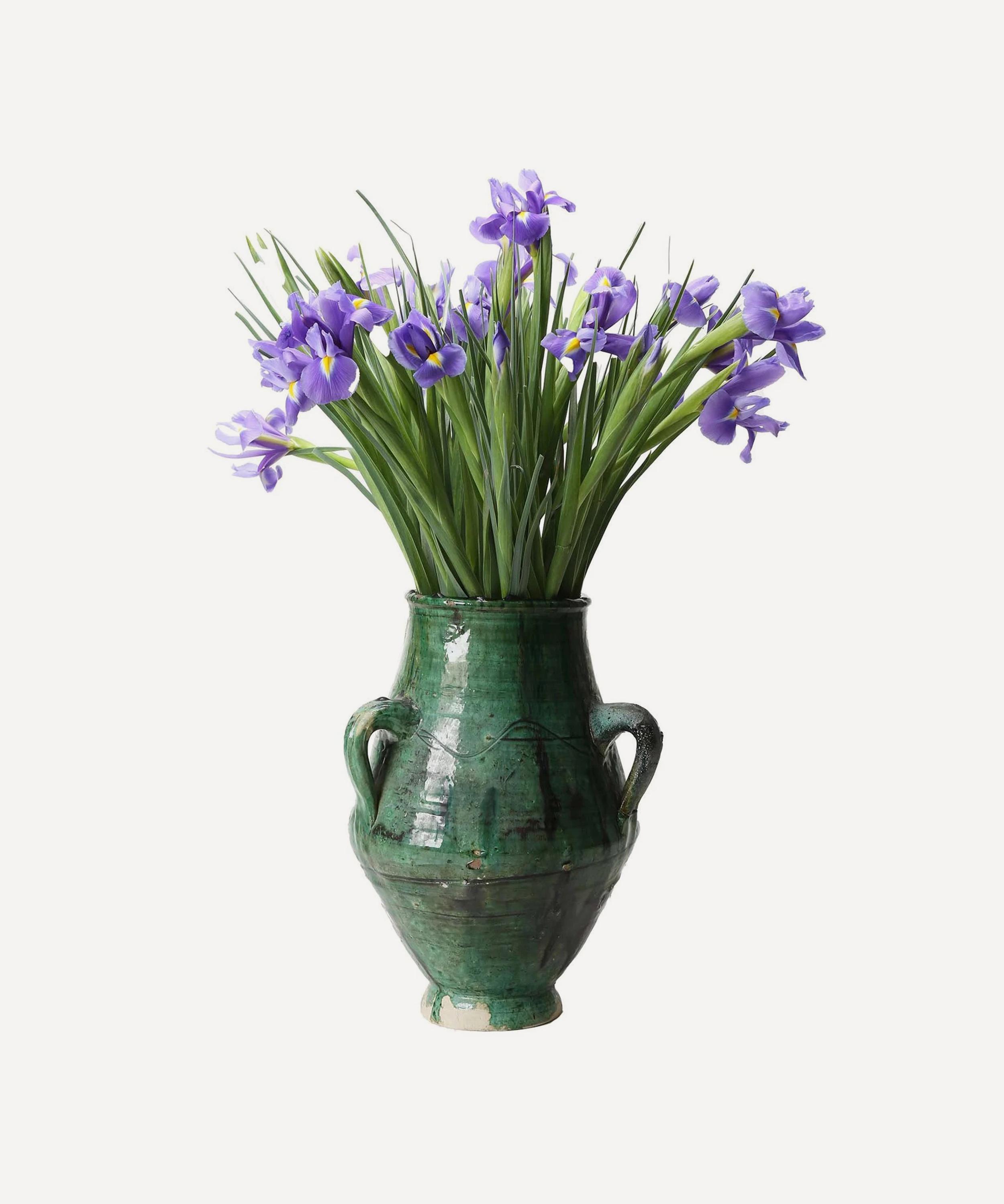 Moroccan White - Earring Medium Vase image number 1