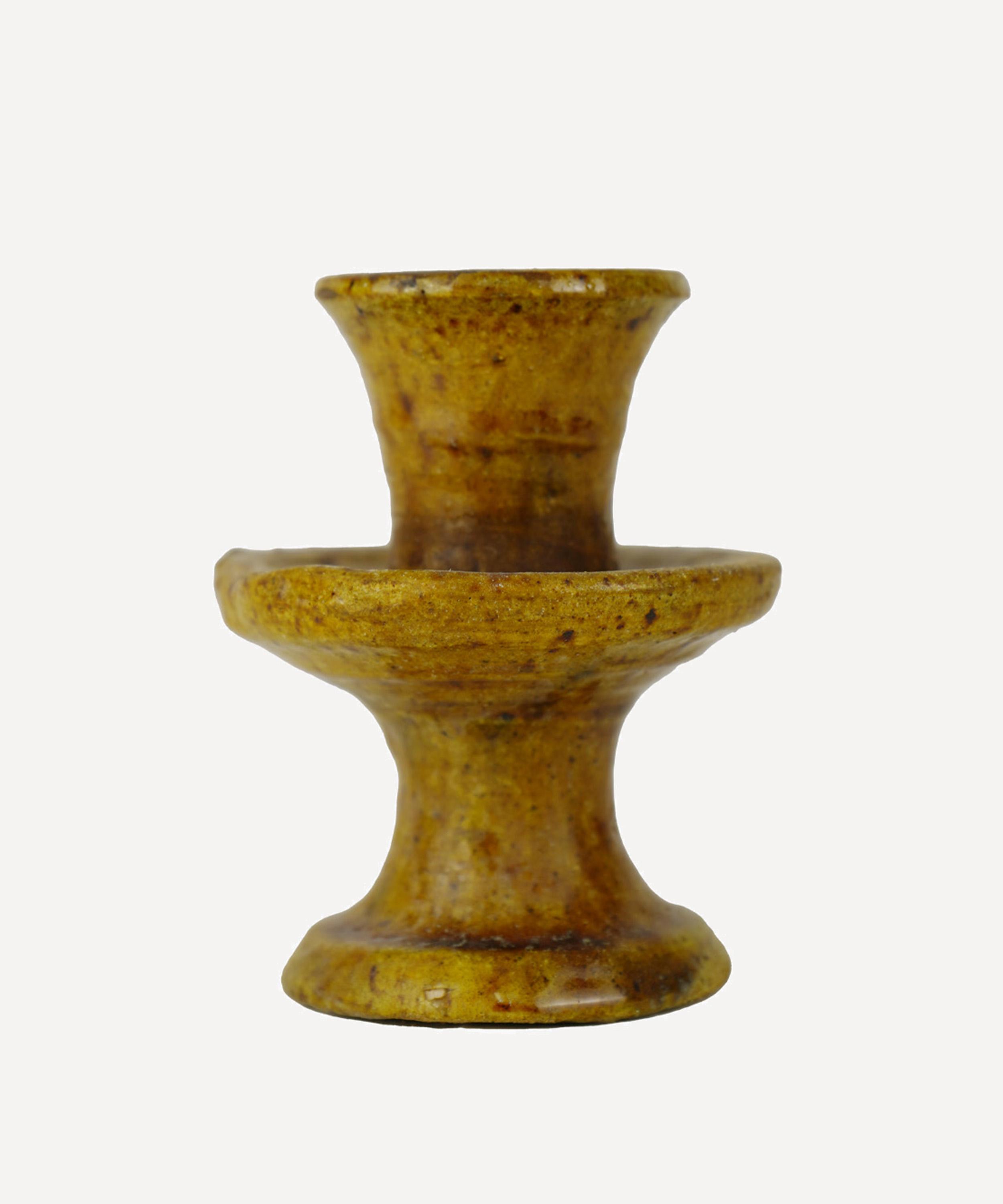 Moroccan White - Tamegroute Small Candleholder image number 3