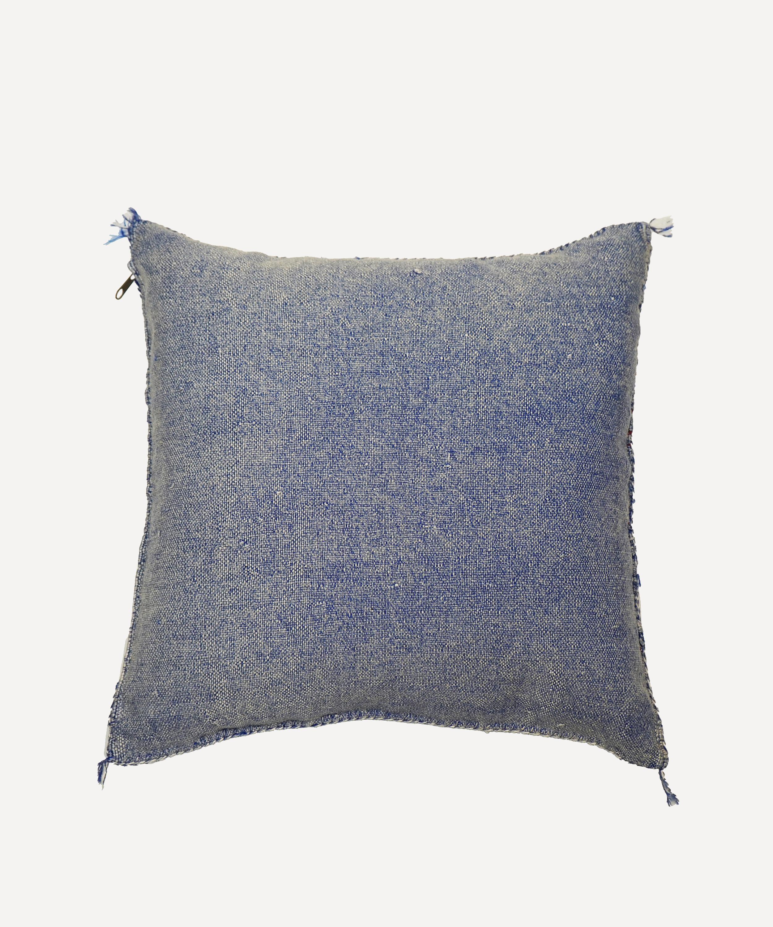 Moroccan White - Cactus Silk Cushion image number 1