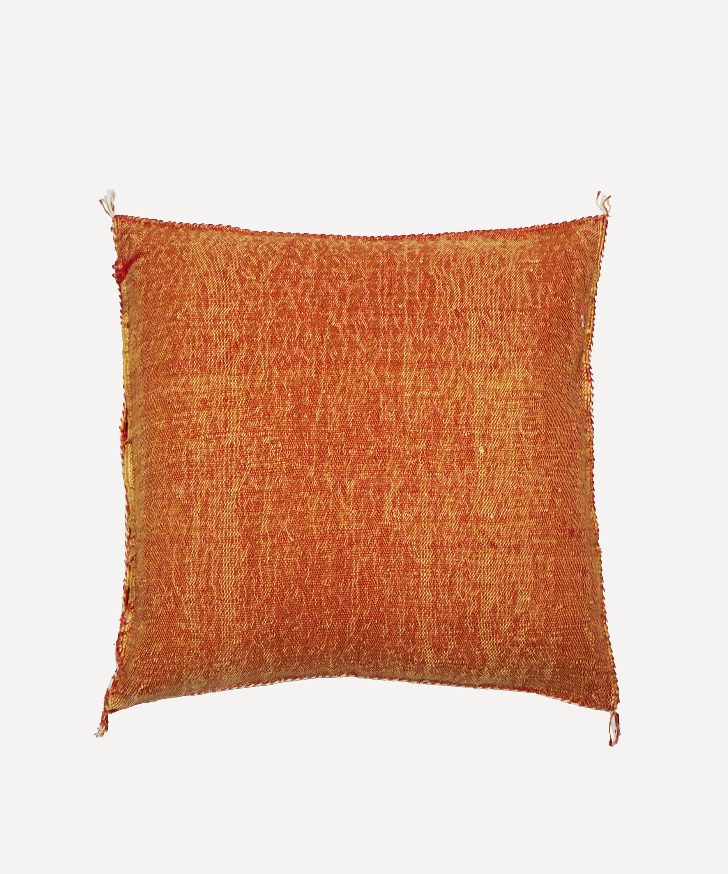 Moroccan White - Cactus Silk Cushion image number 1