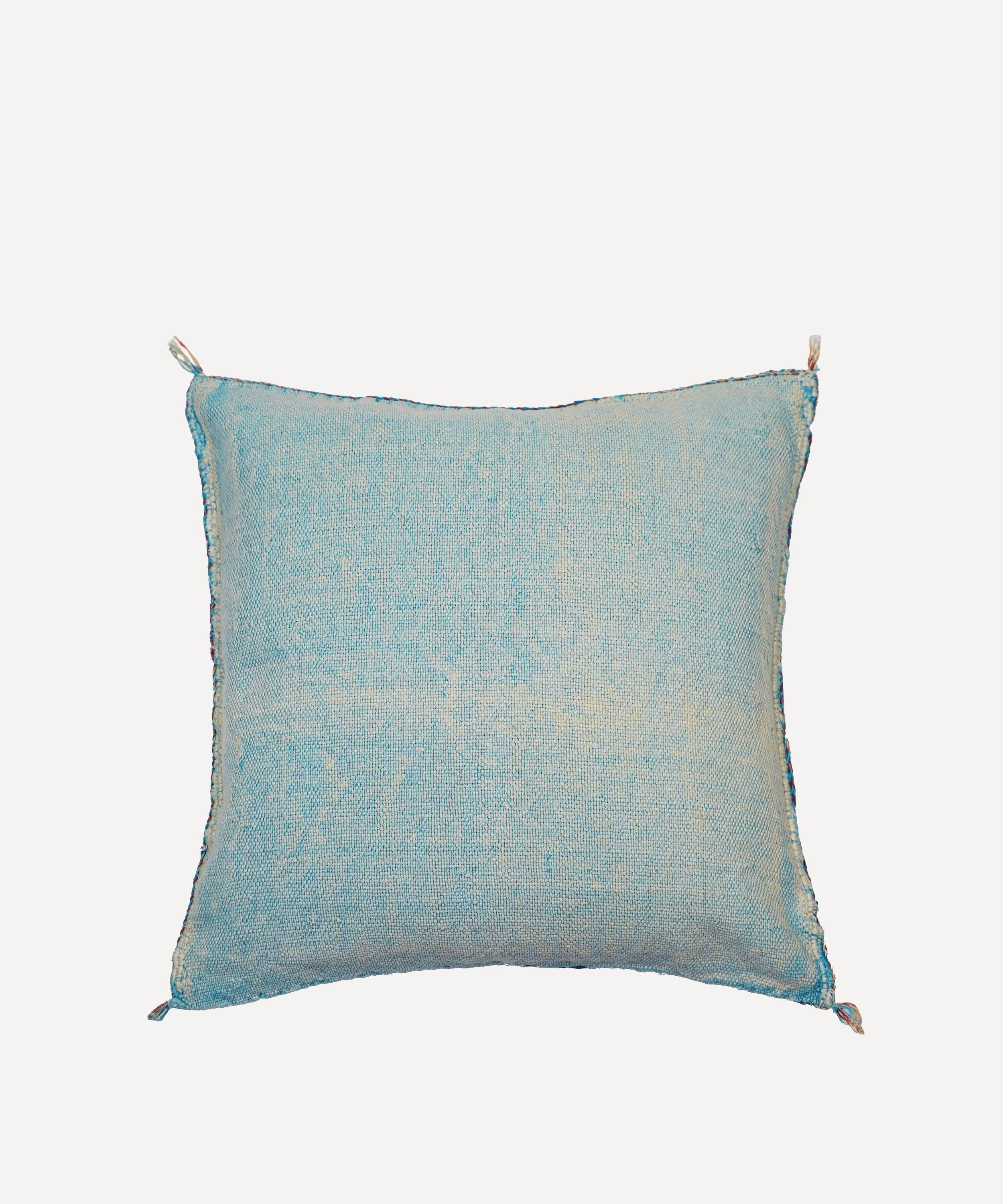 Moroccan White - Cactus Silk Cushion image number 1