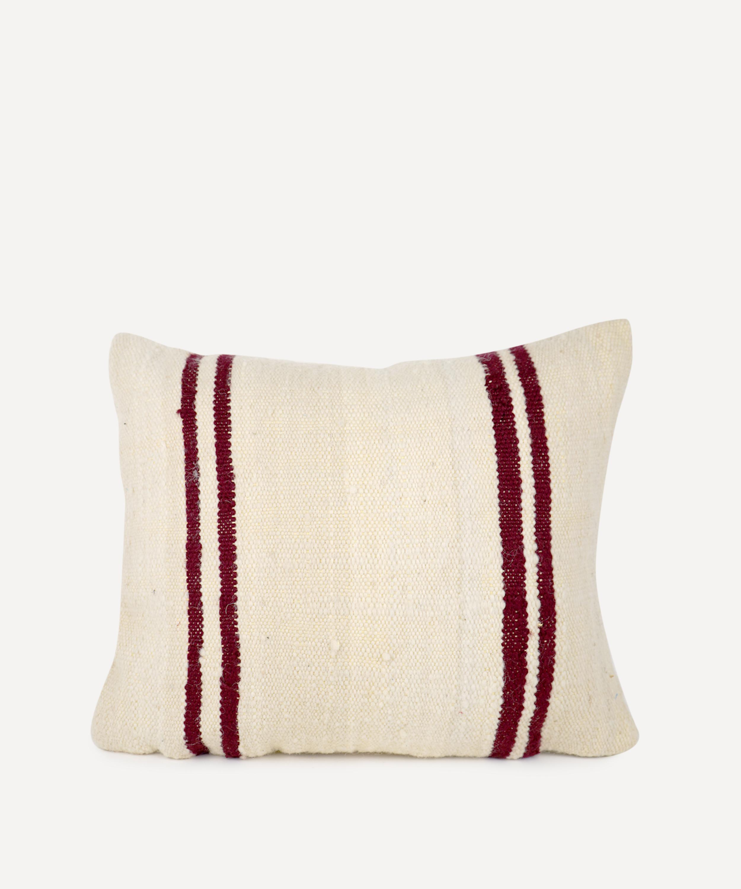 Moroccan White - Berber Hanbal Wool Cushion Cover