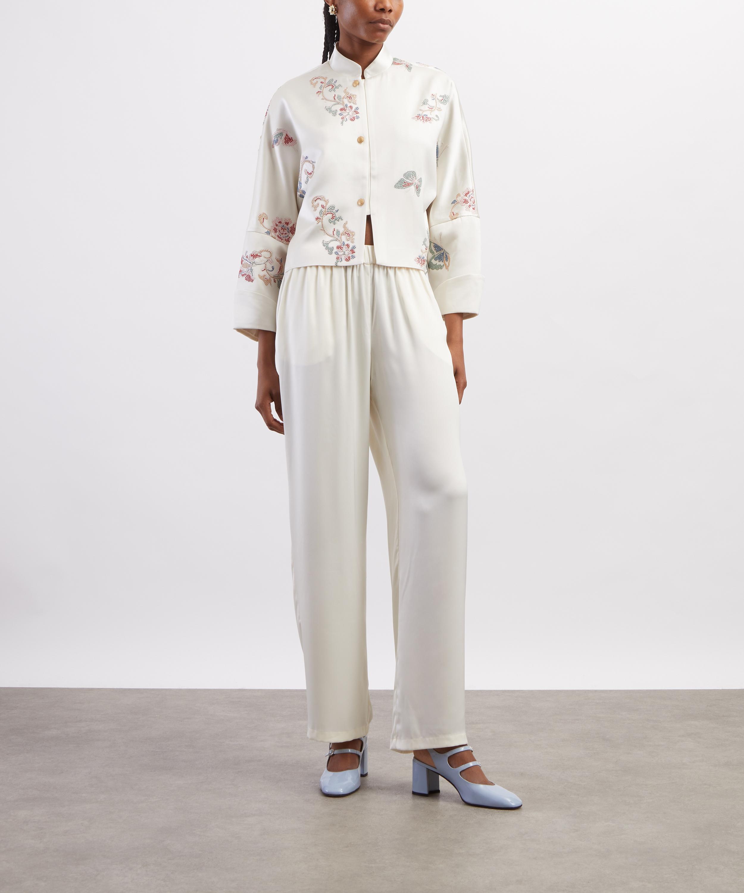 Hurlingham Polo - Ambleside Embroidered Kimono Shirt image number 1