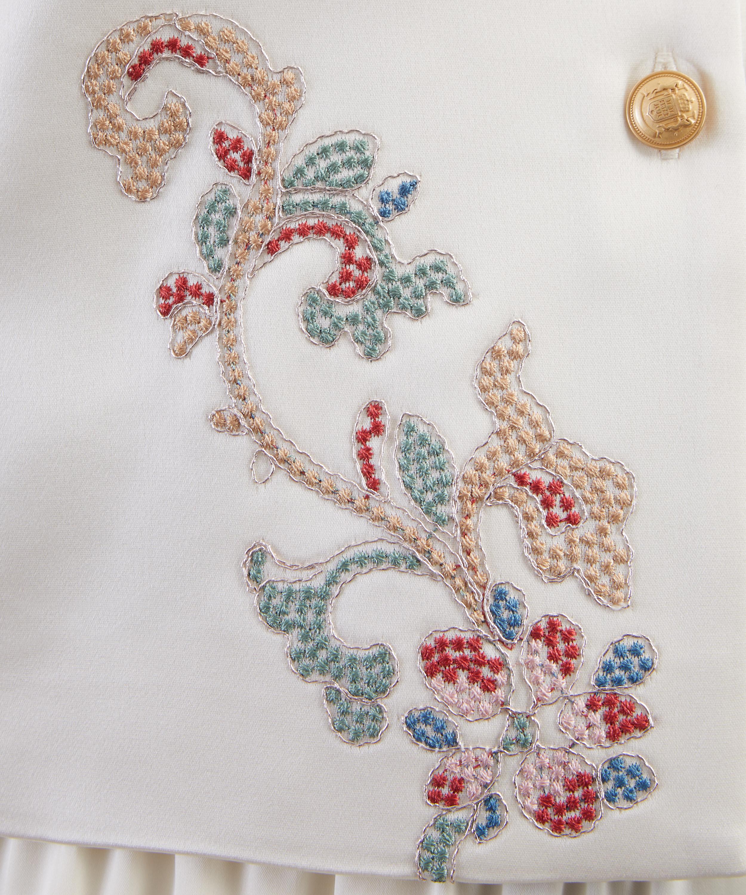 Hurlingham Polo - Ambleside Embroidered Kimono Shirt image number 4
