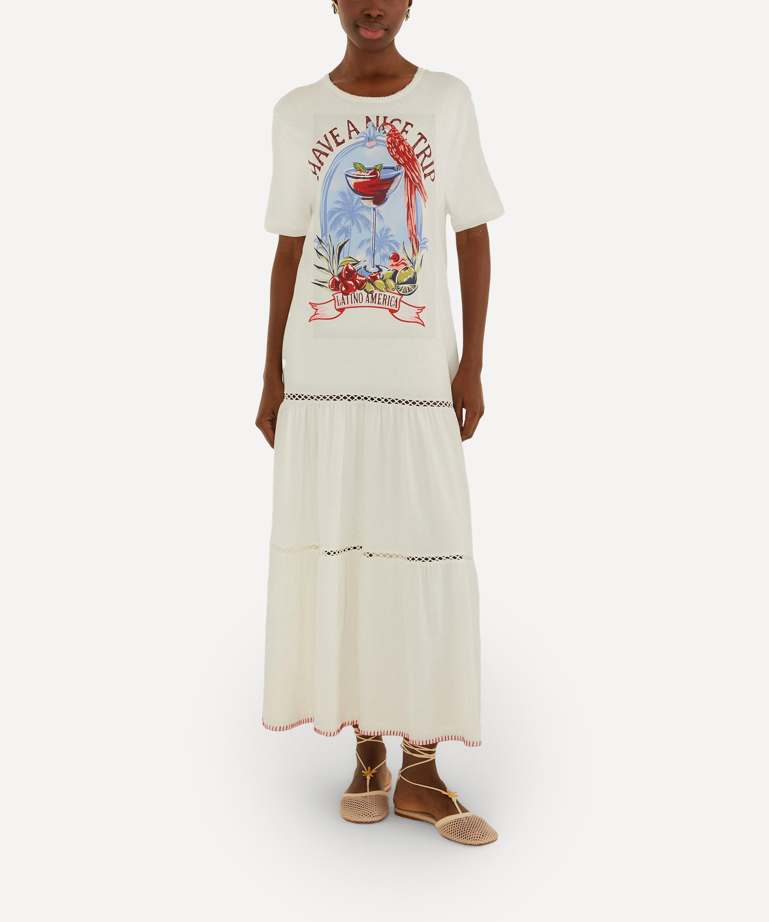 FARM Rio - Have A Nice Trip Maxi Dress