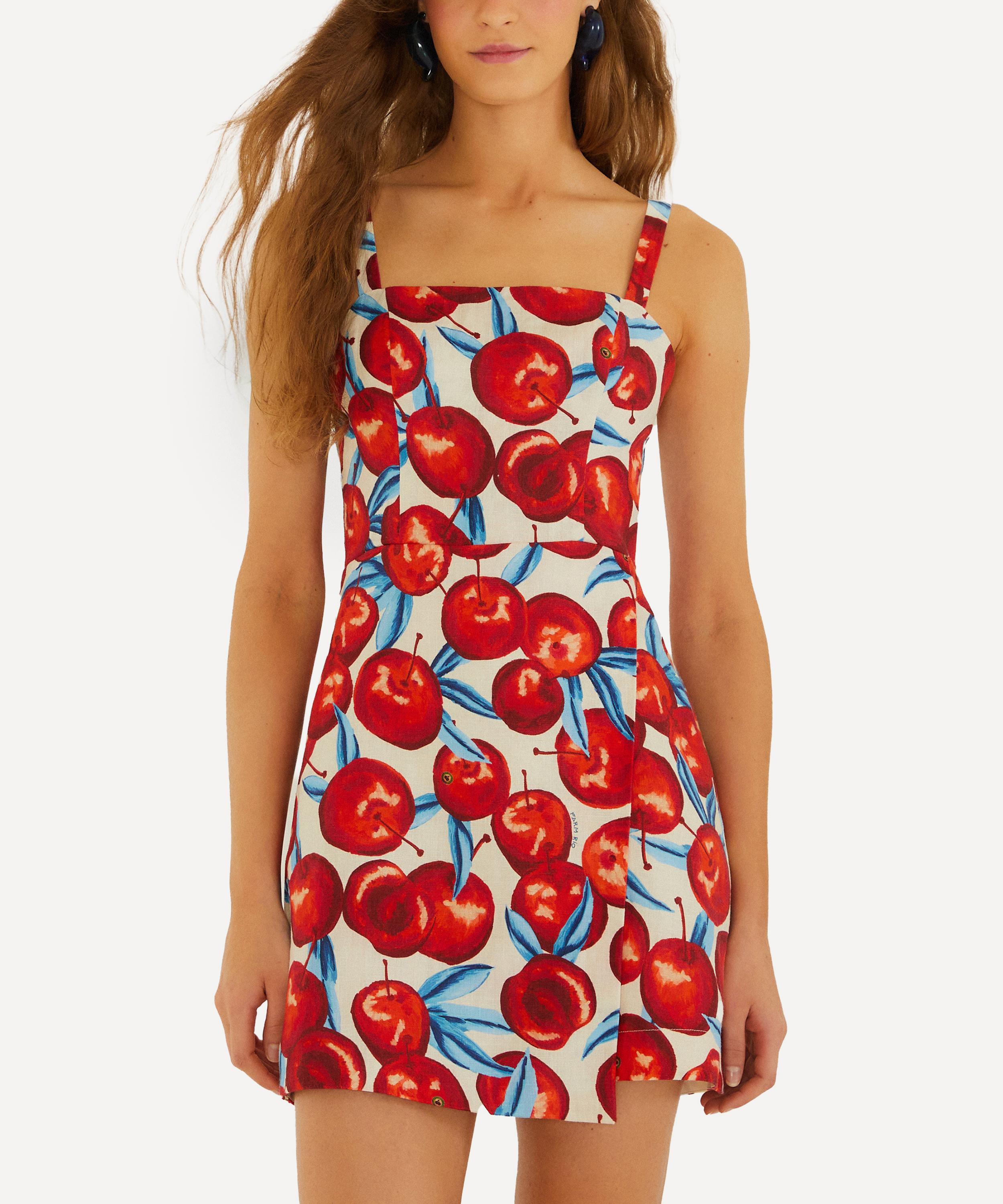 FARM Rio - Cherry Blossom Sleeveless Mini Dress
