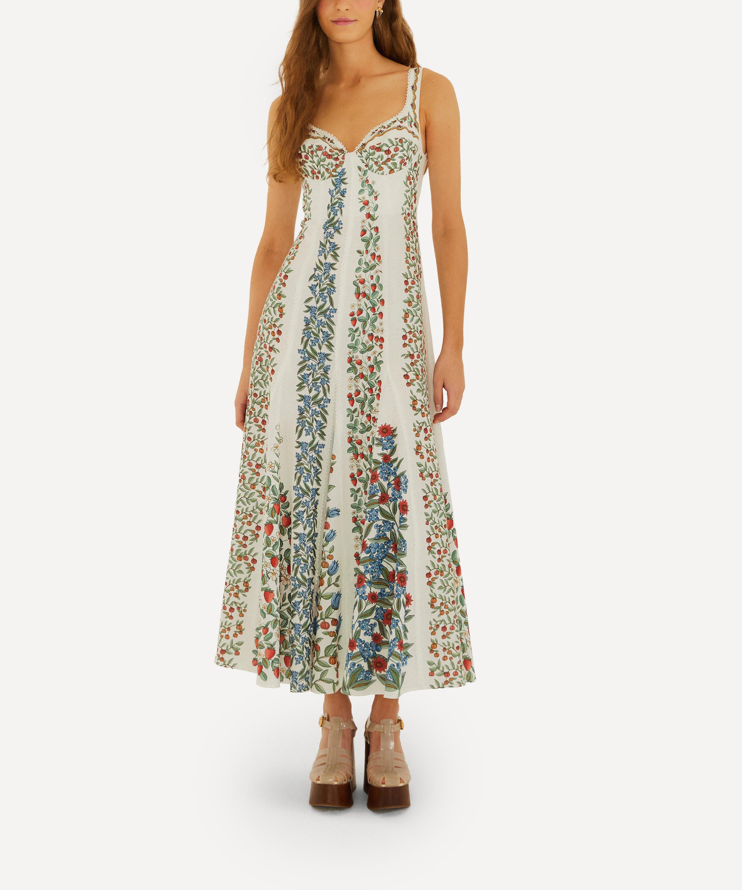 FARM Rio - Off-White Fruit Beauty Maxi Dress