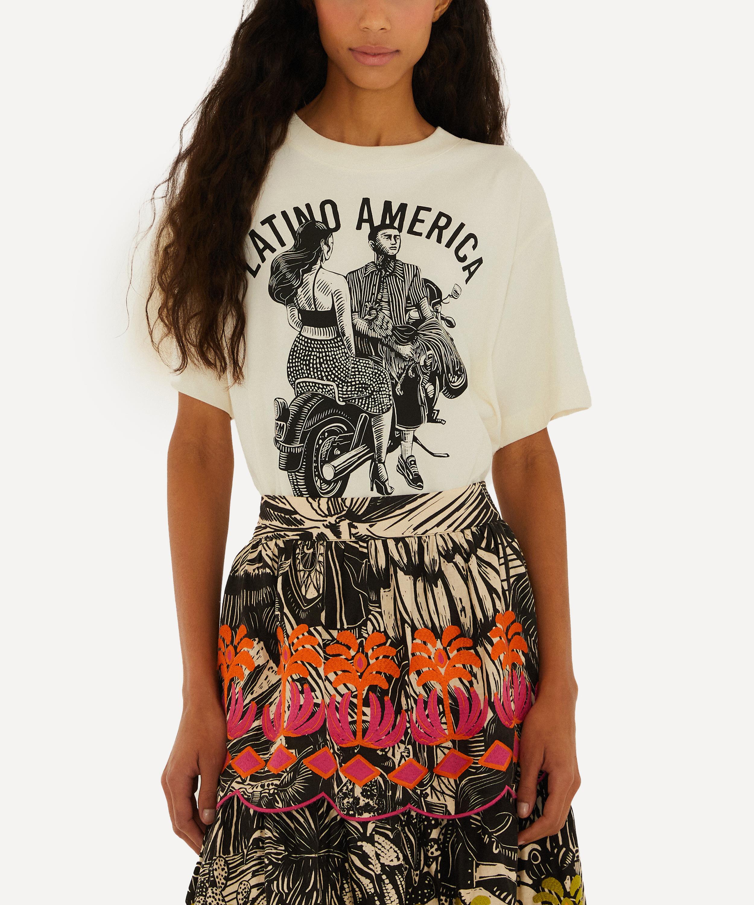 FARM Rio - Latino Americana Relaxed T-Shirt image number 1