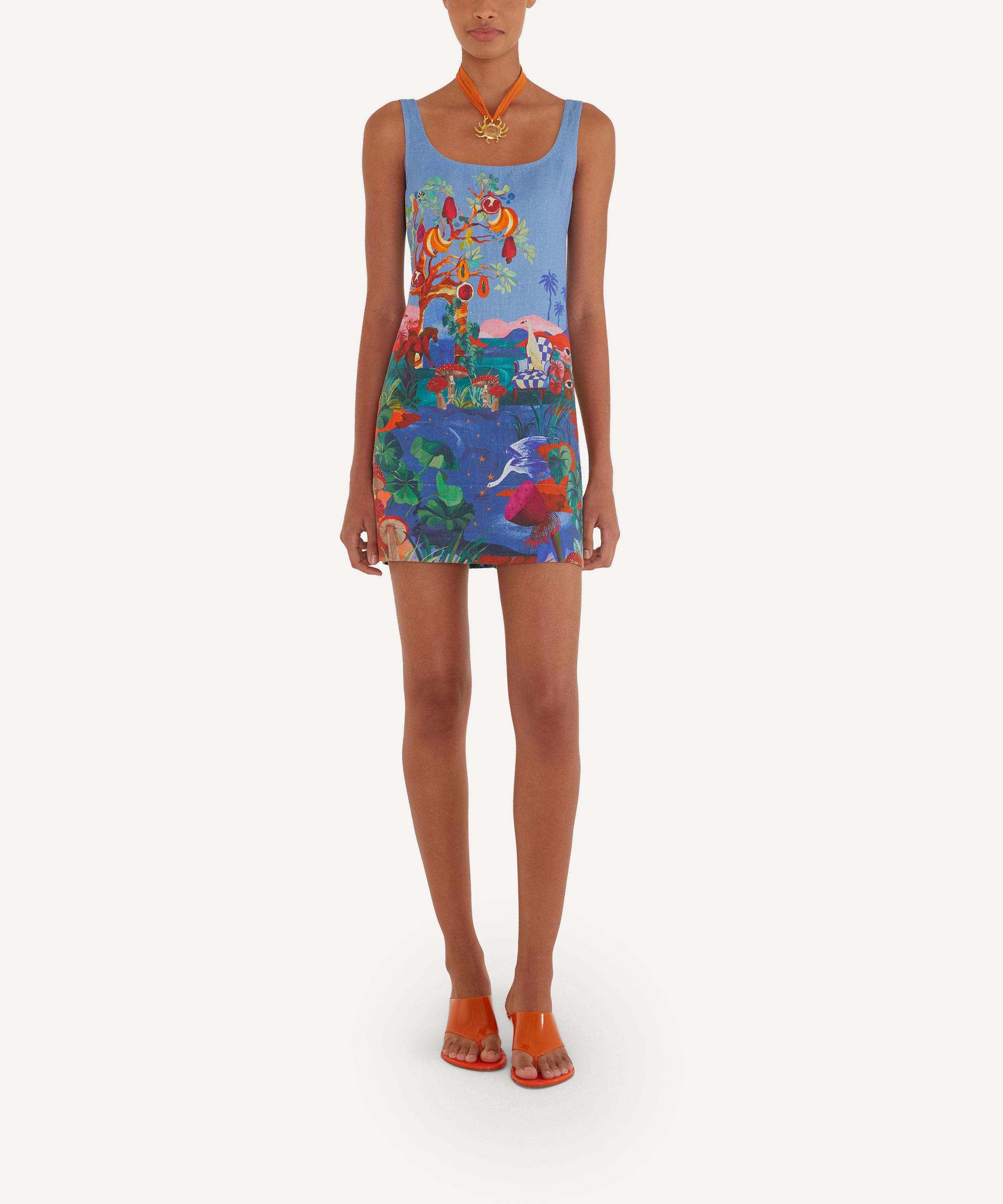 FARM Rio - Dream Landscape Multicolour Mini Dress