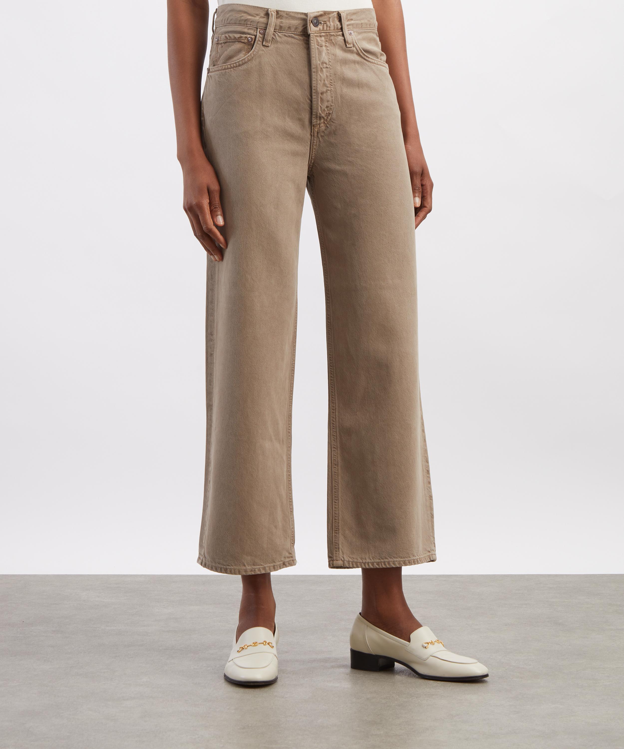 AGOLDE - Ren High-Rise Wide-Leg Jeans in Trail image number 2