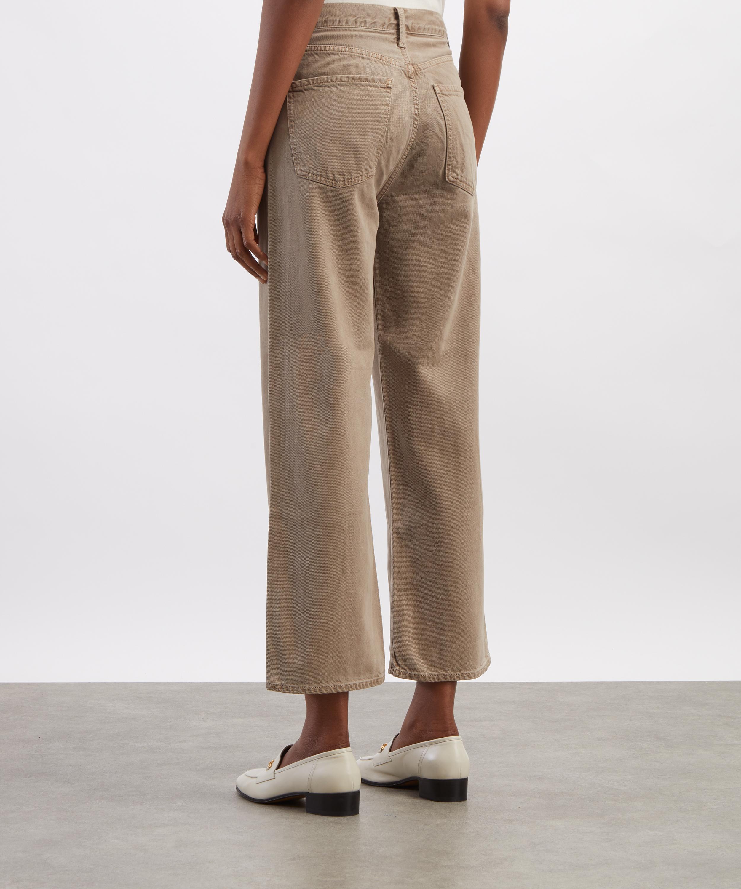AGOLDE - Ren High-Rise Wide-Leg Jeans in Trail image number 3