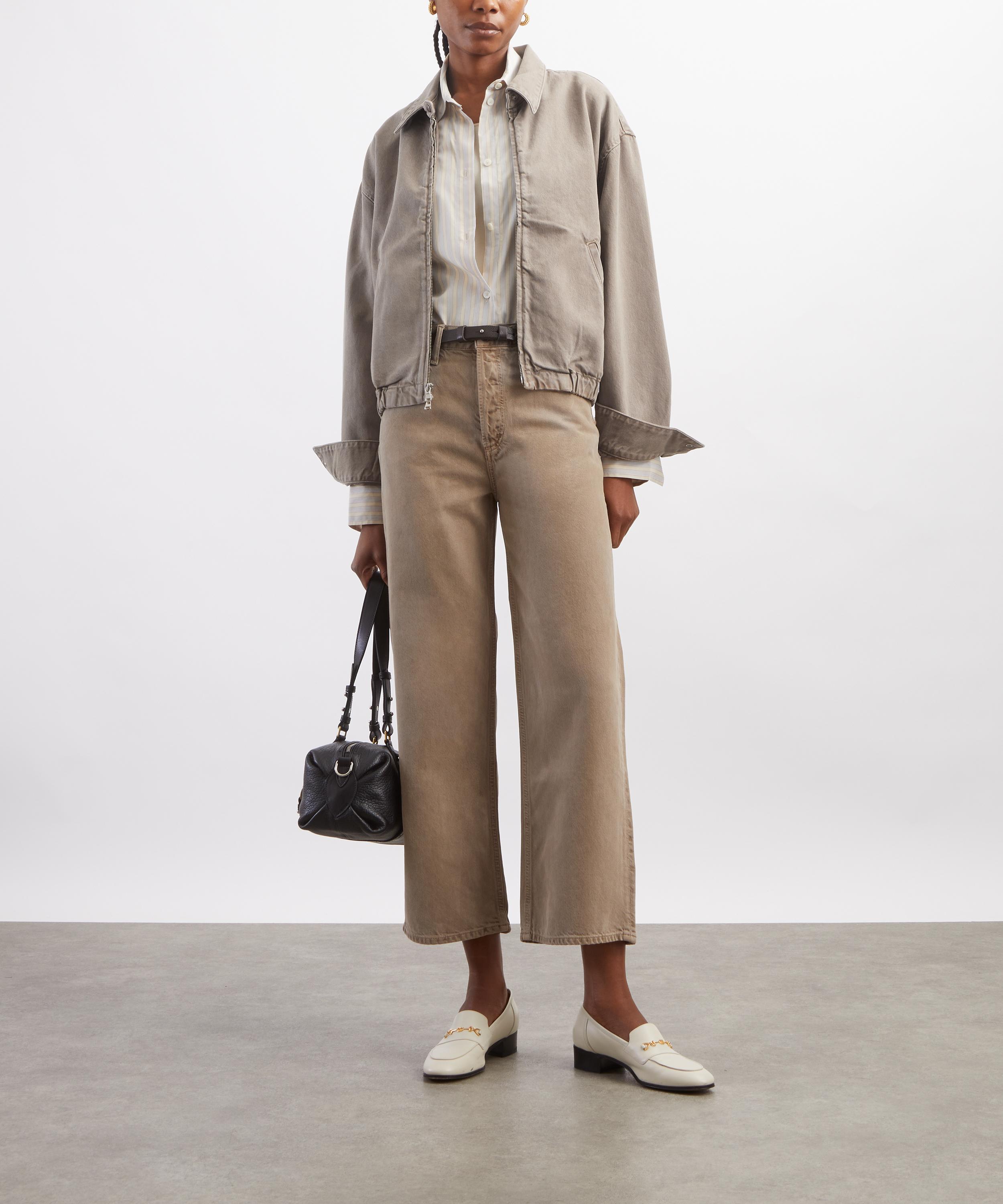 AGOLDE - Nile Denim Bomber Jacket image number 1
