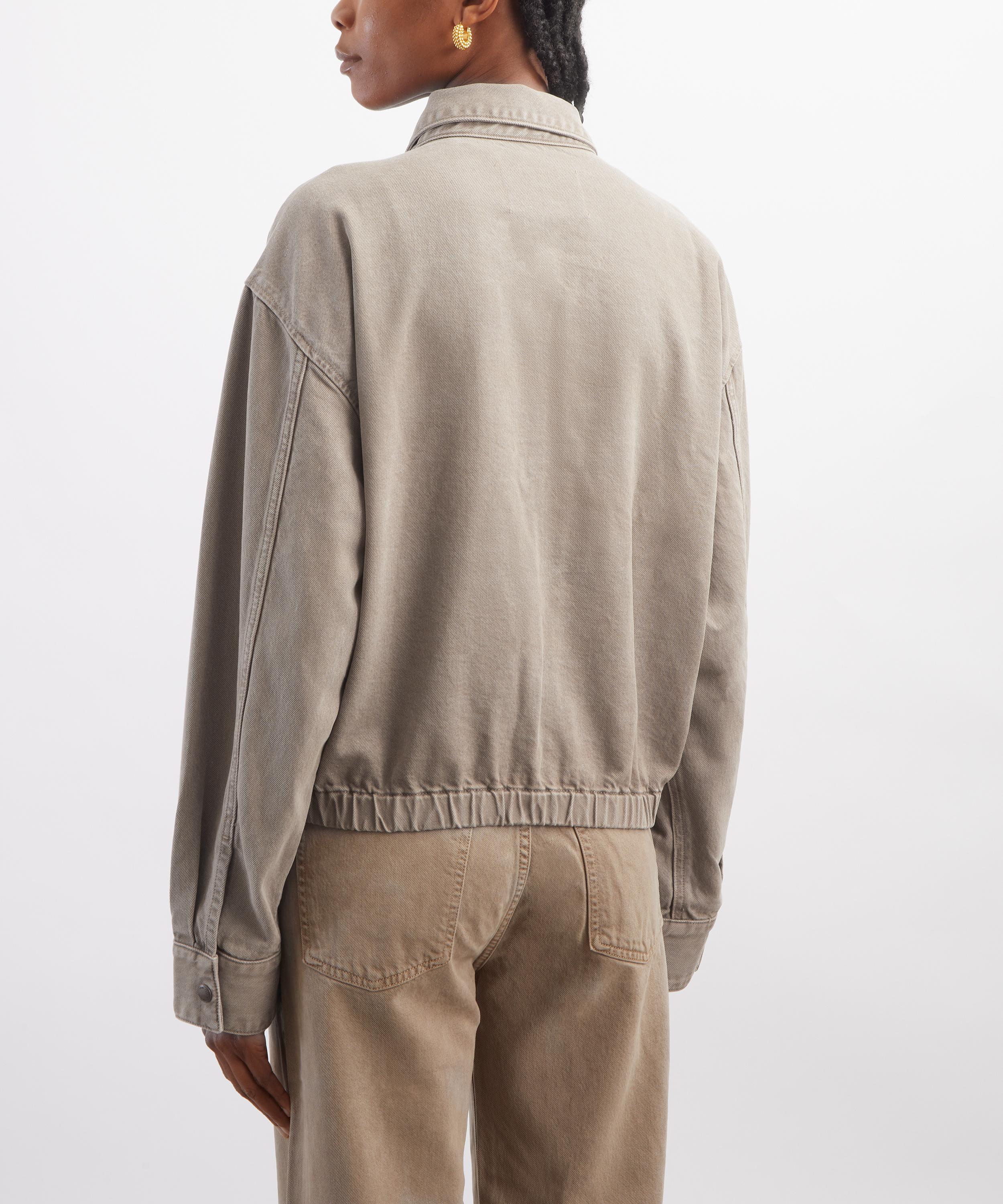 AGOLDE - Nile Denim Bomber Jacket image number 3