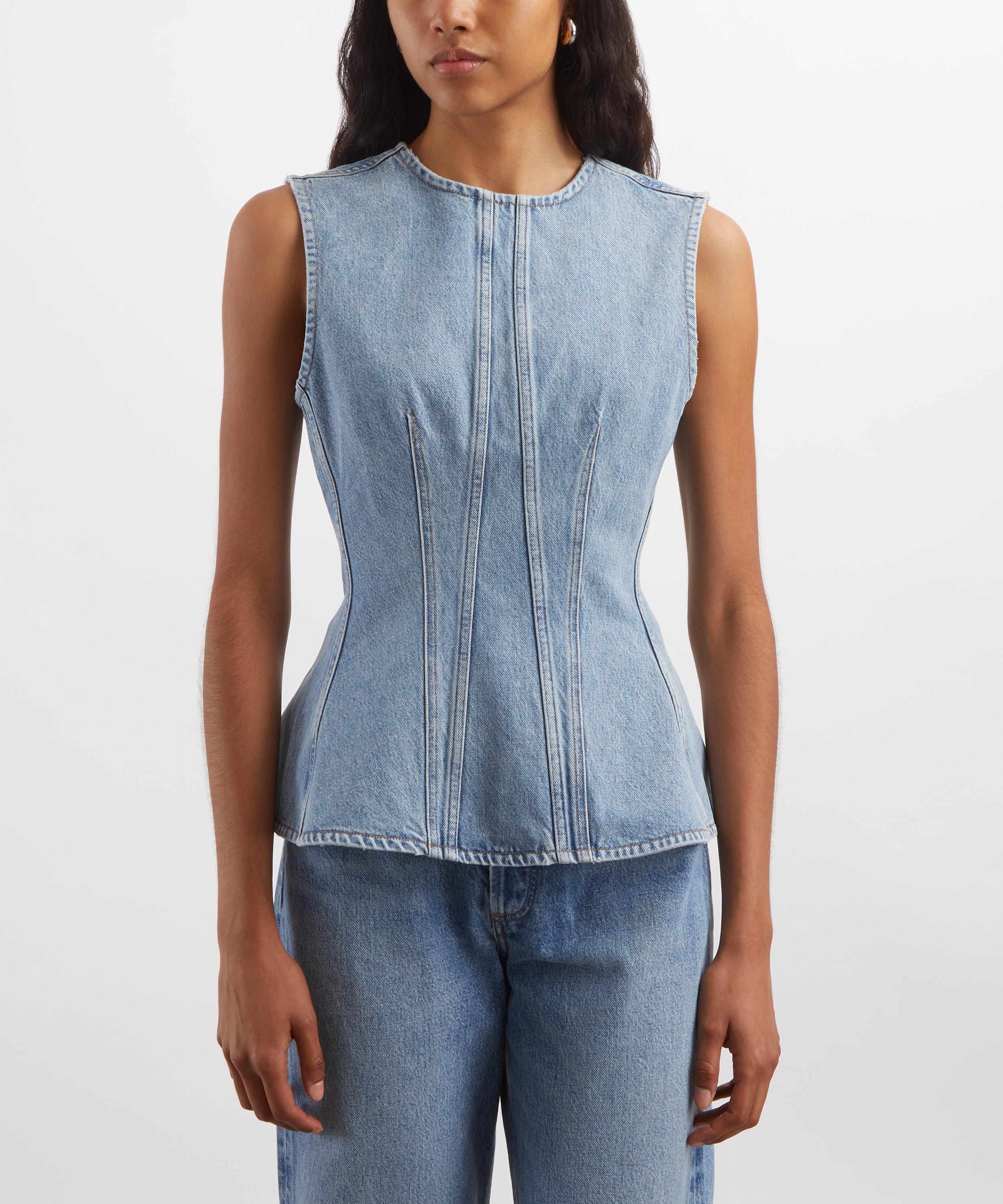 AGOLDE - Corbin Denim Shell Shirt image number 2