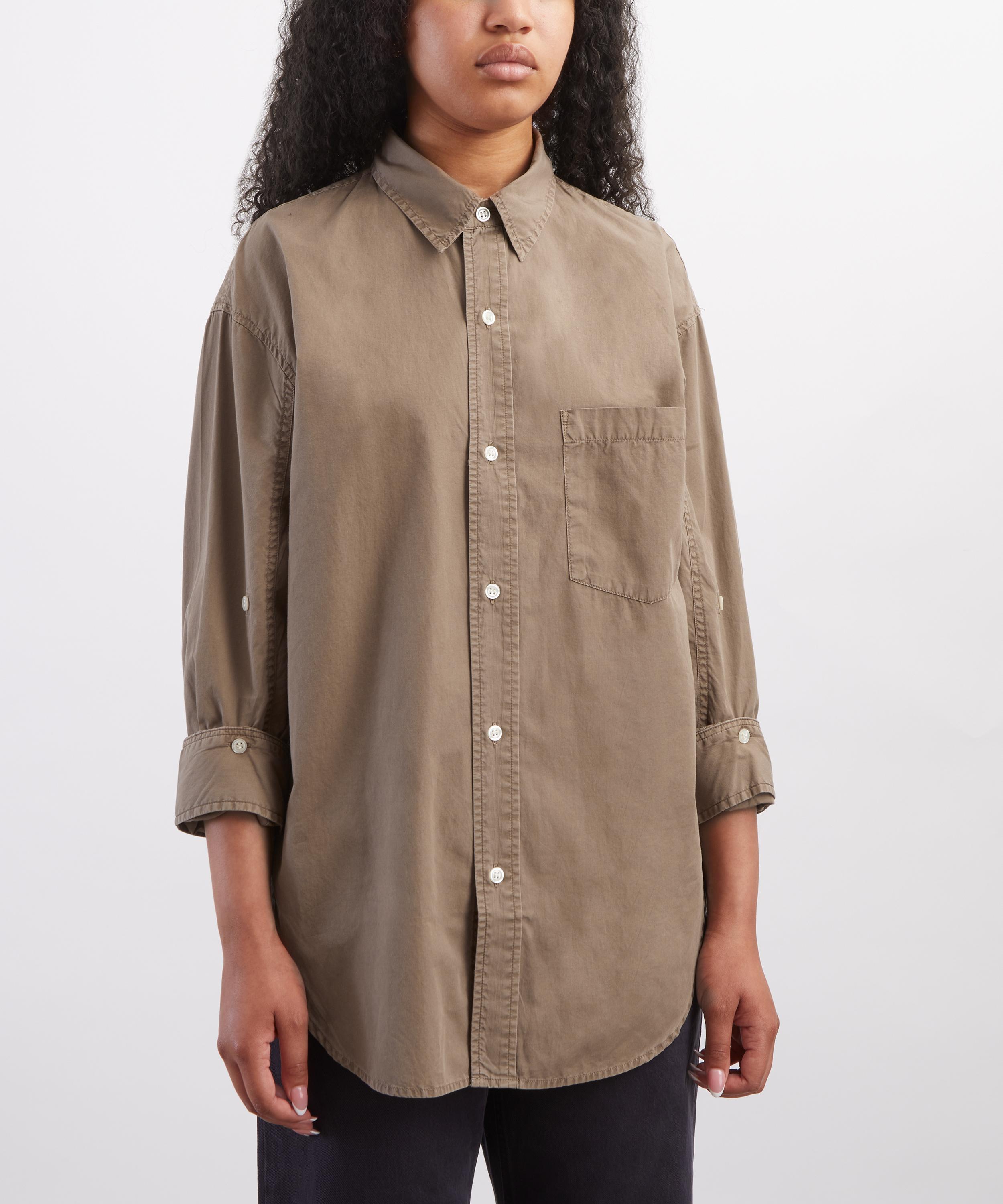 Citizens of Humanity - Kayla Shrunken Linen Shirt image number 2