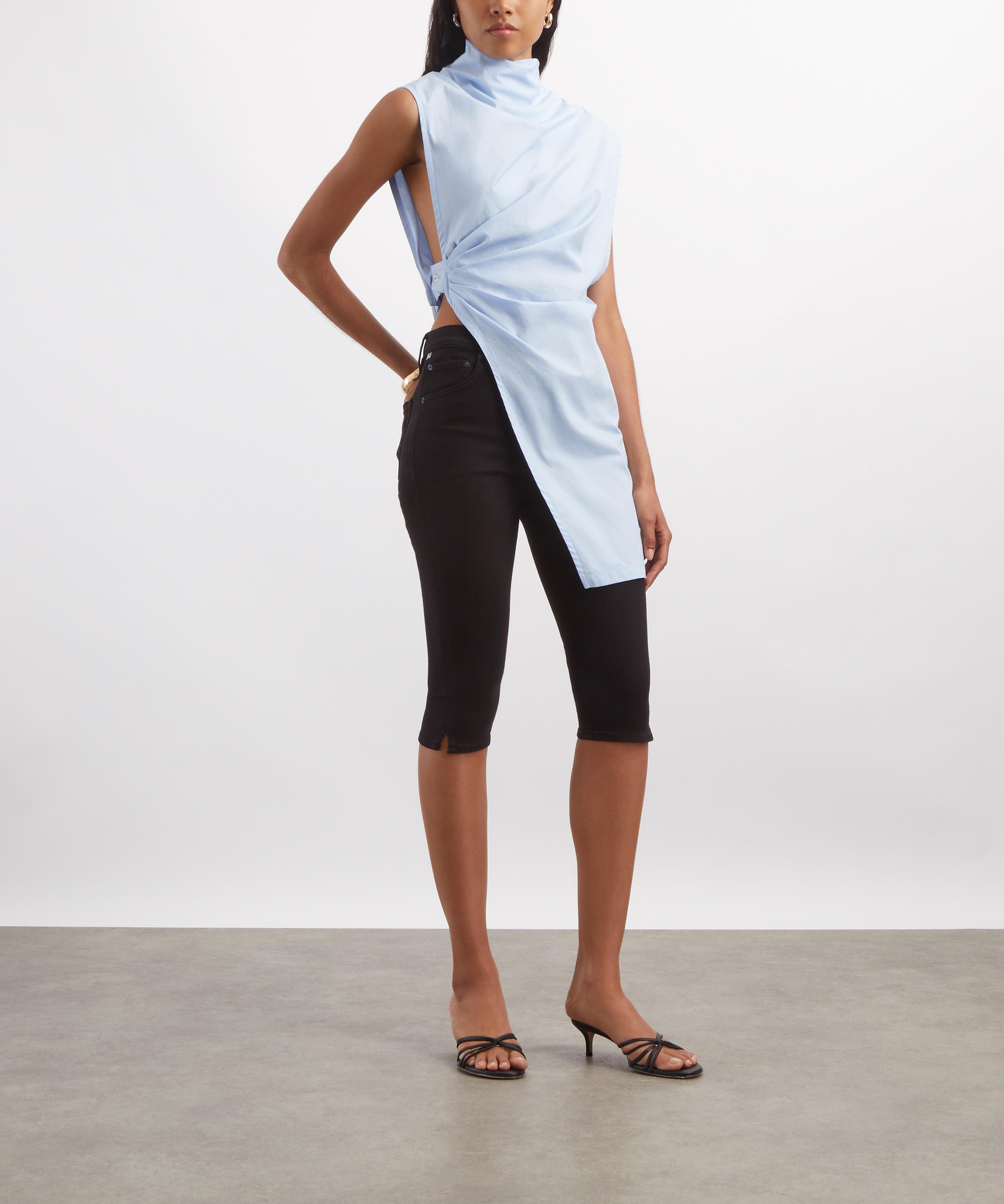 Citizens of Humanity - Devin Denim Capri Jeans in Black&nbsp; image number 1
