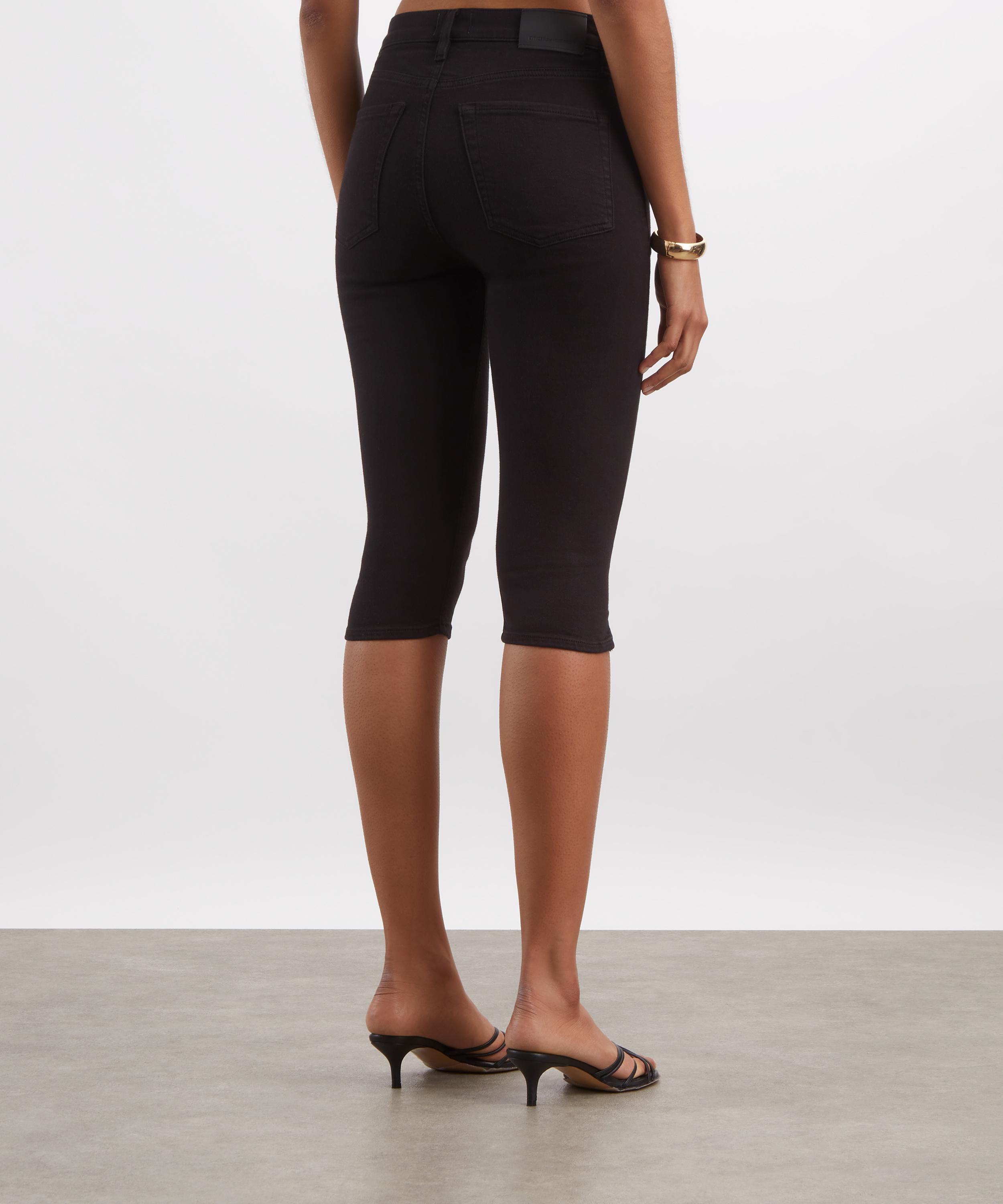 Citizens of Humanity - Devin Denim Capri Jeans in Black&nbsp; image number 3