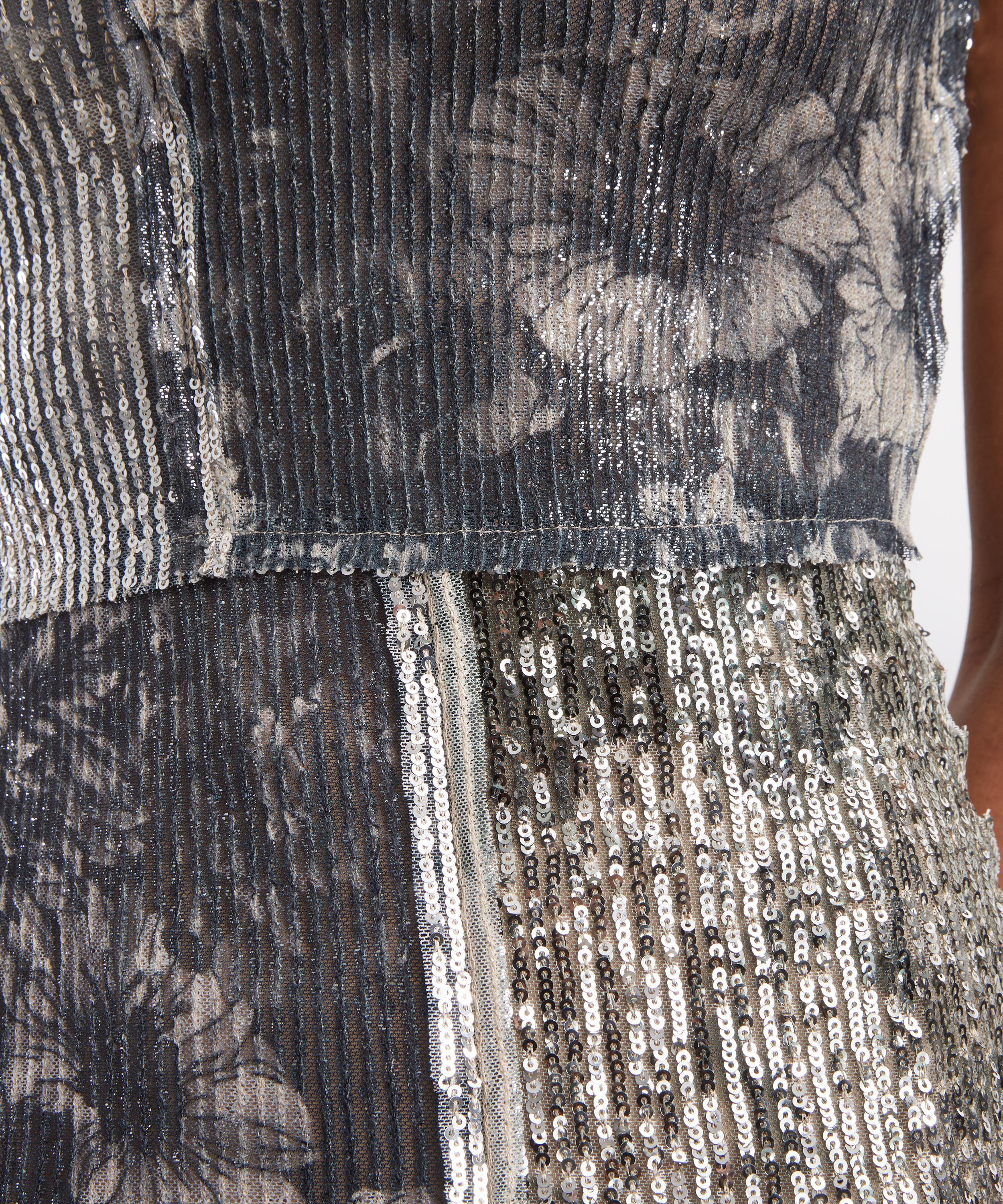 Maison Margiela - Sequin Floral Top image number 4