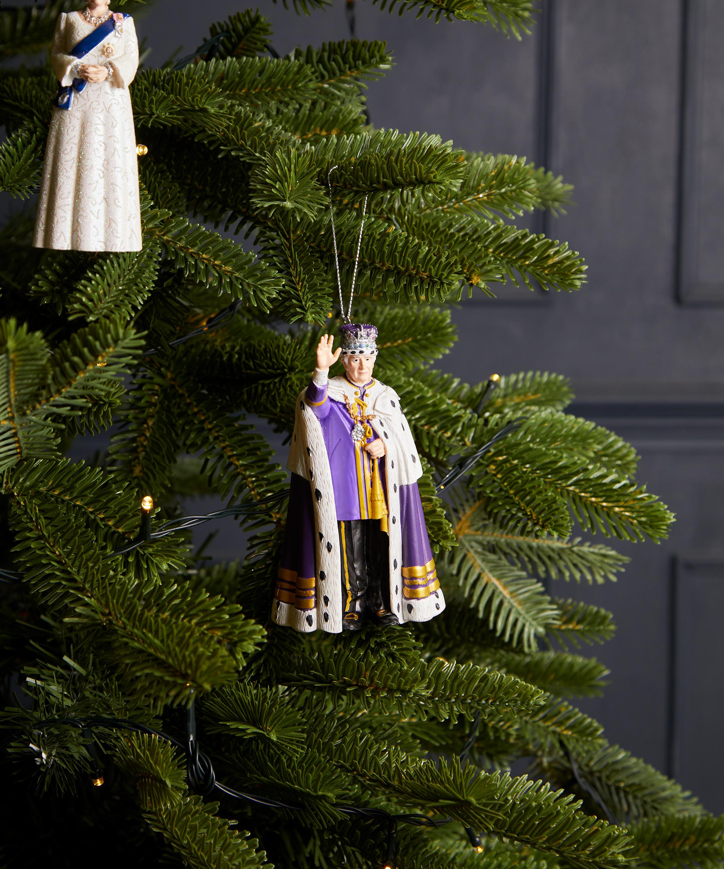 Christmas - King Charles III Coronation Ornament image number 1