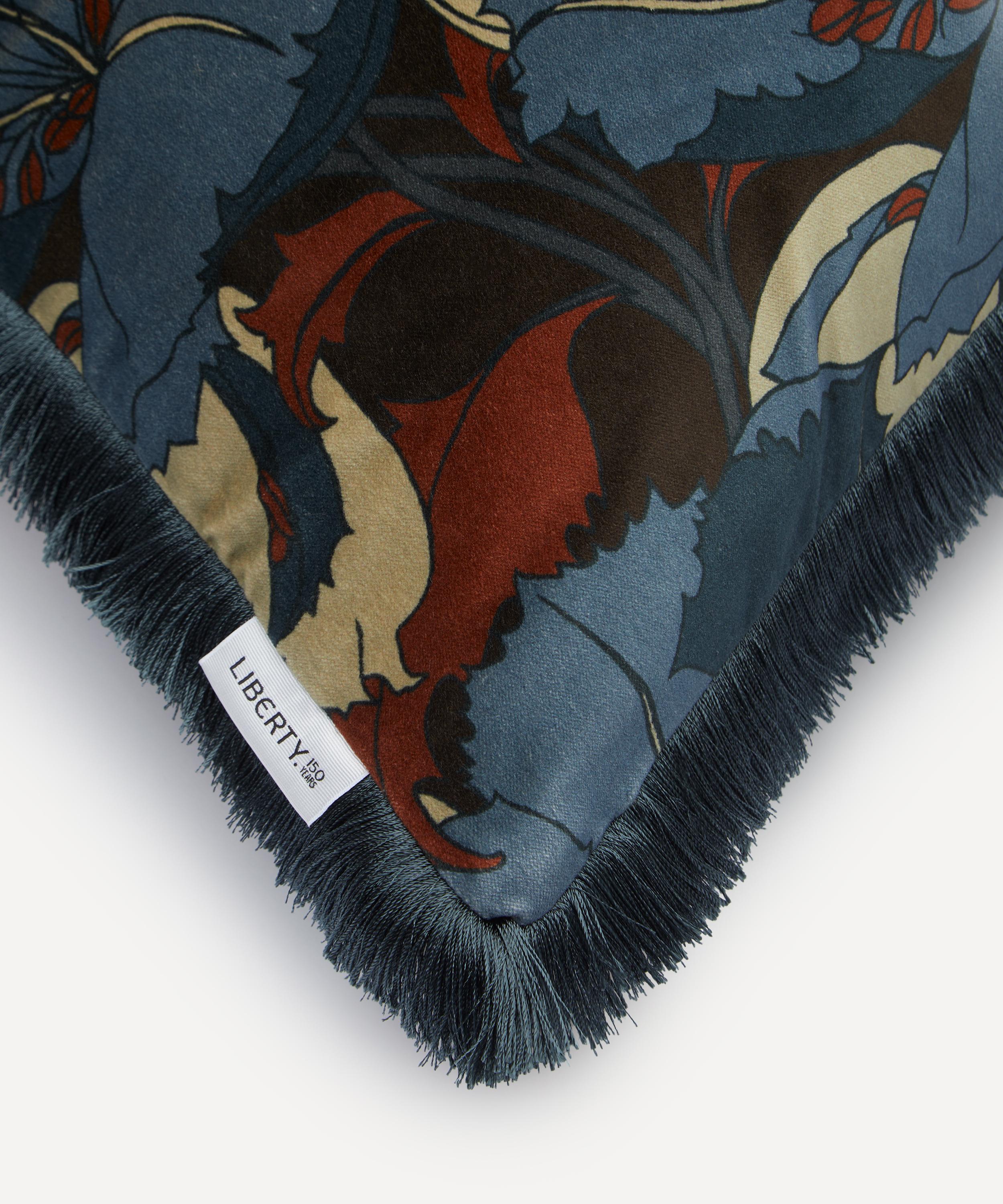 Liberty - Eustacia Velvet Fringed Cushion image number 2