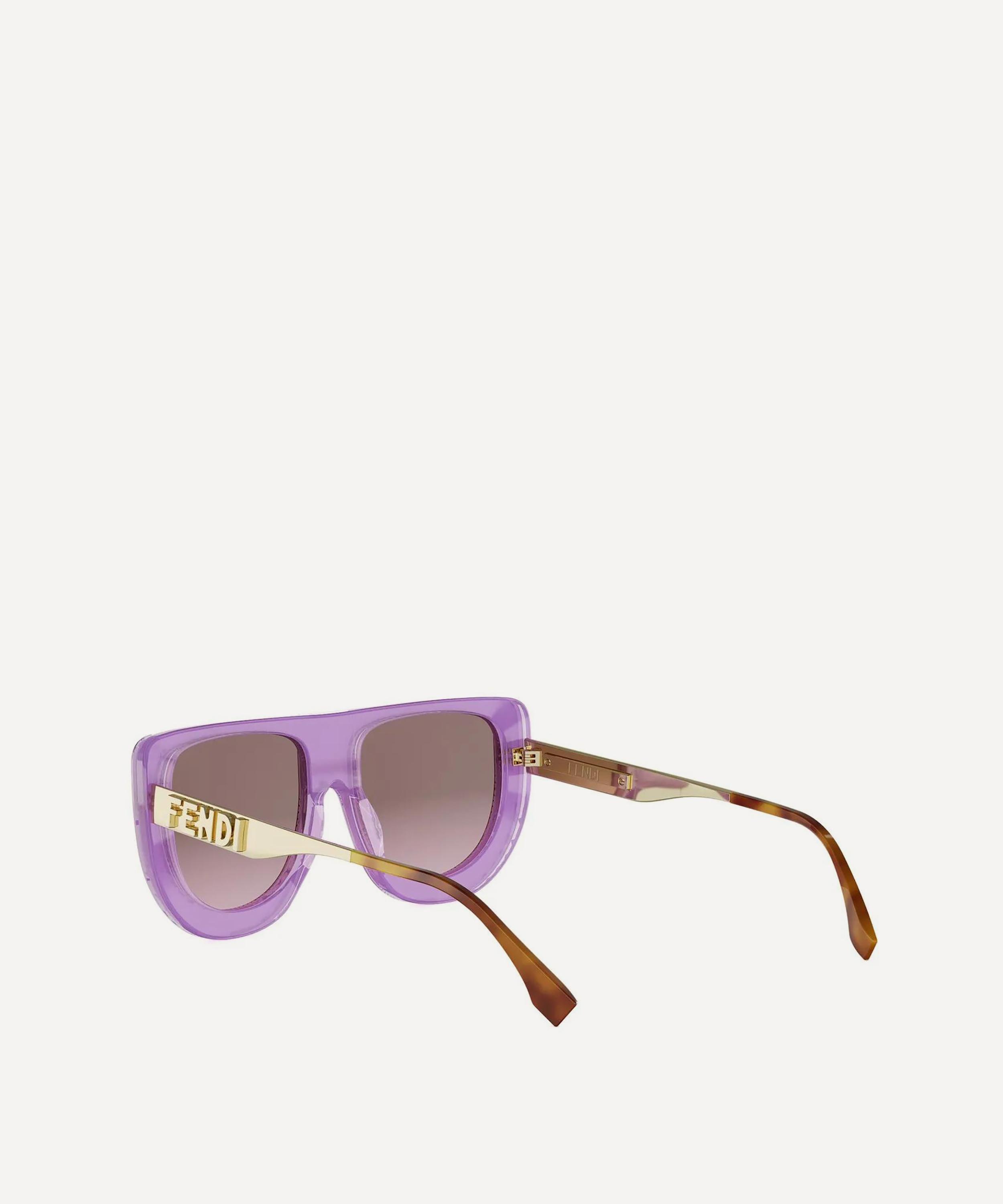 Fendi - Fendigraphy Havana Pantos Sunglasses image number 3