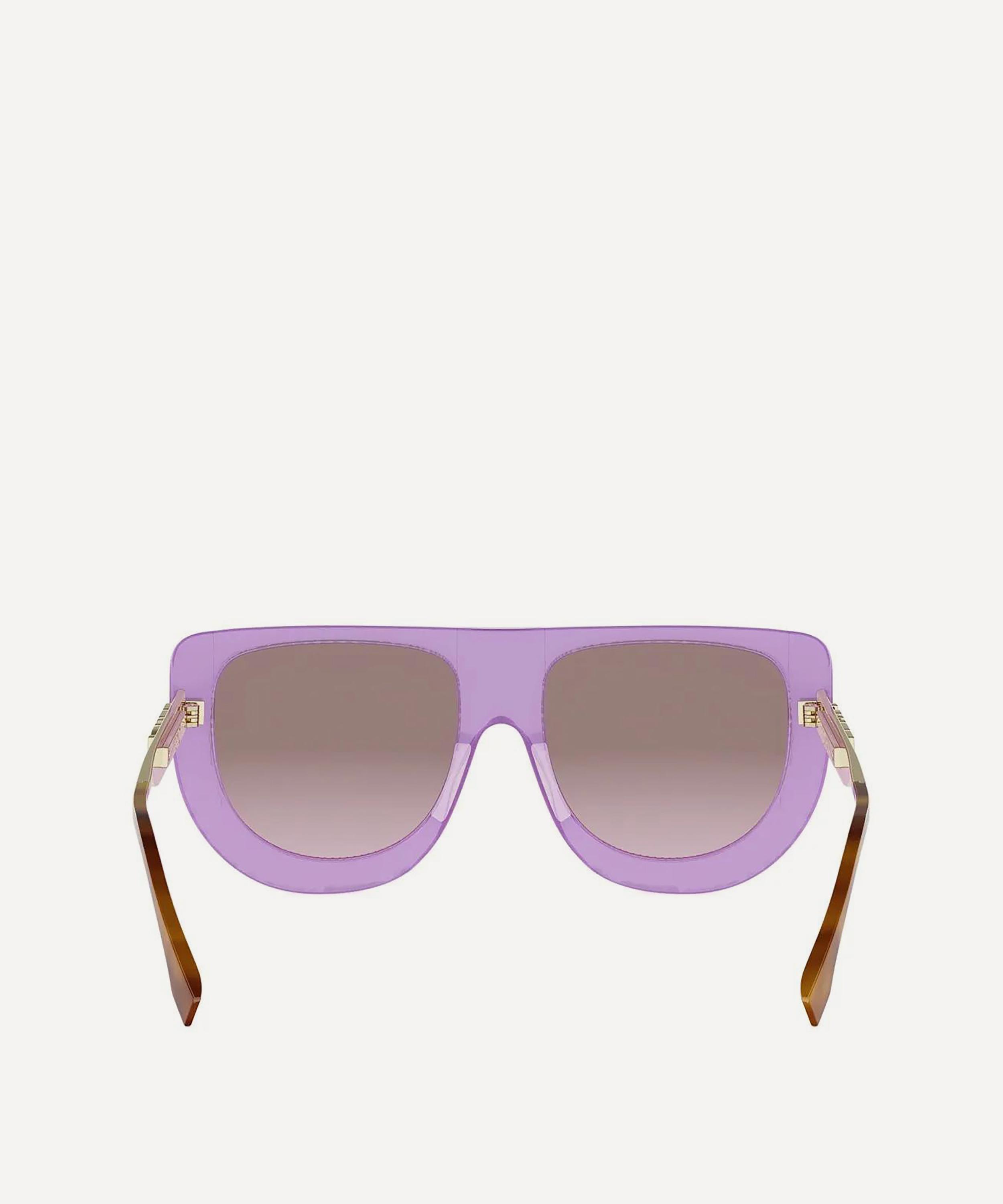 Fendi - Fendigraphy Havana Pantos Sunglasses image number 4