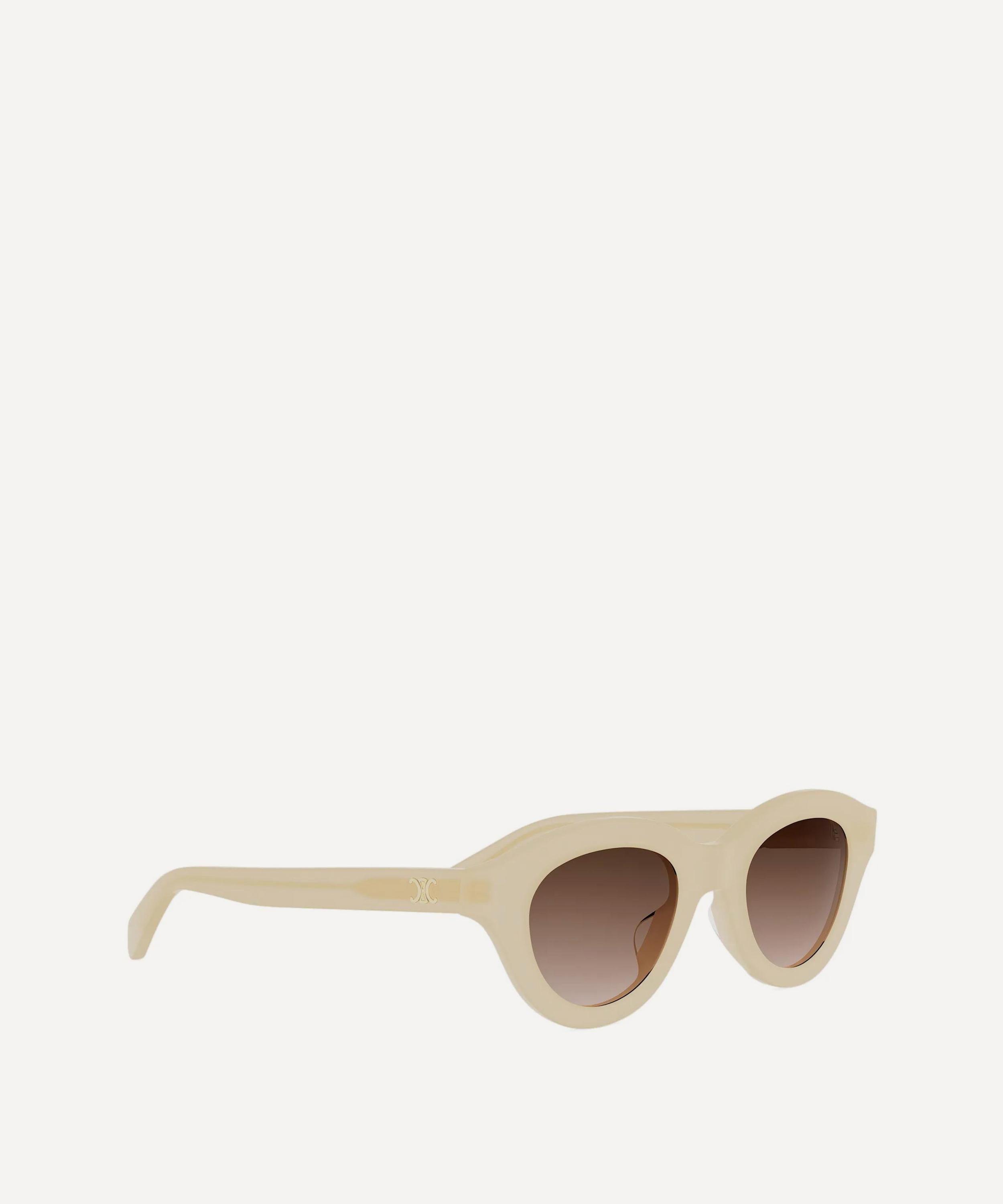 Celine - Triomphe Mini Yellow Pantos Sunglasses image number 1