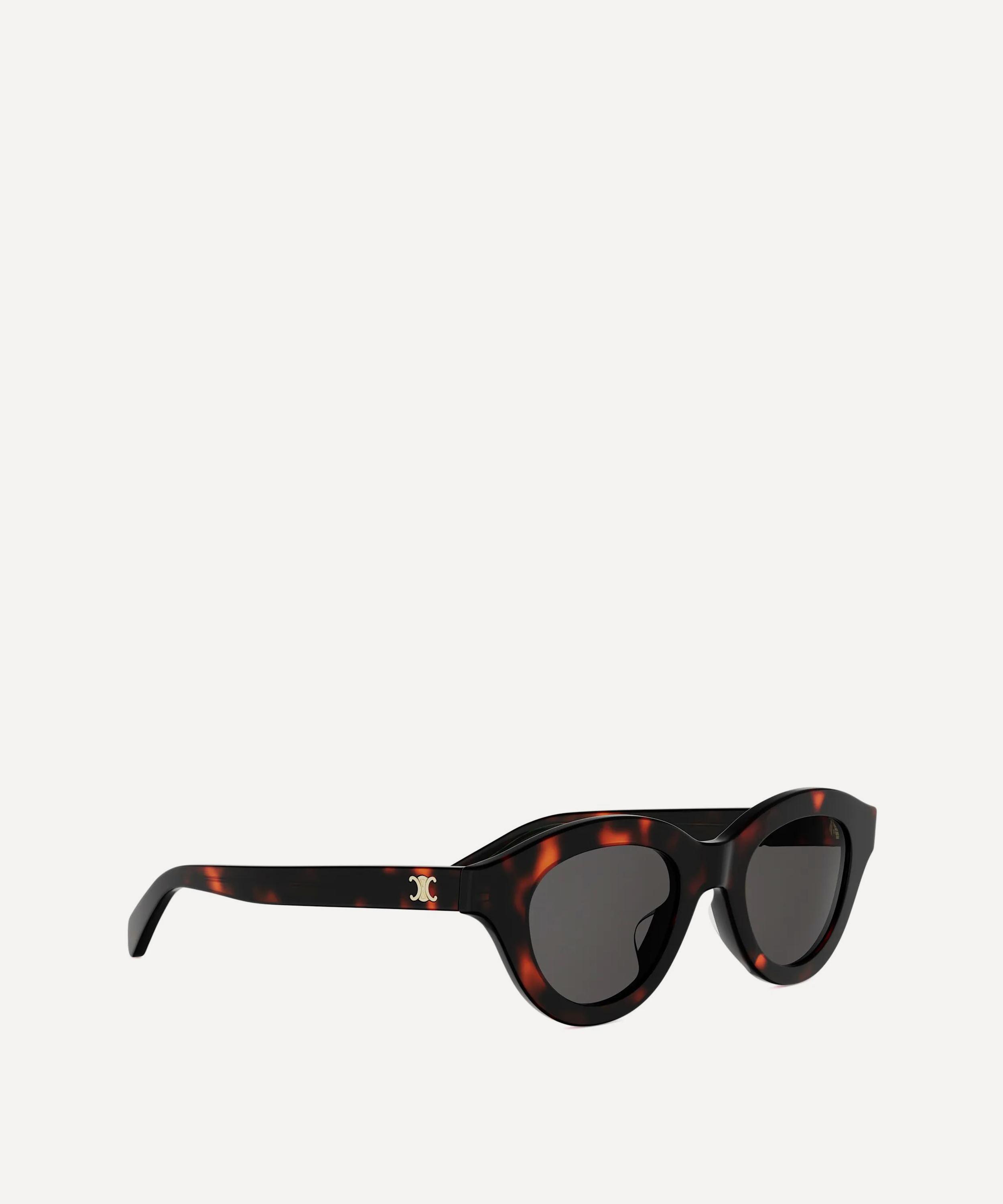 Celine - Triomphe Mini Havana Pantos Sunglasses image number 1