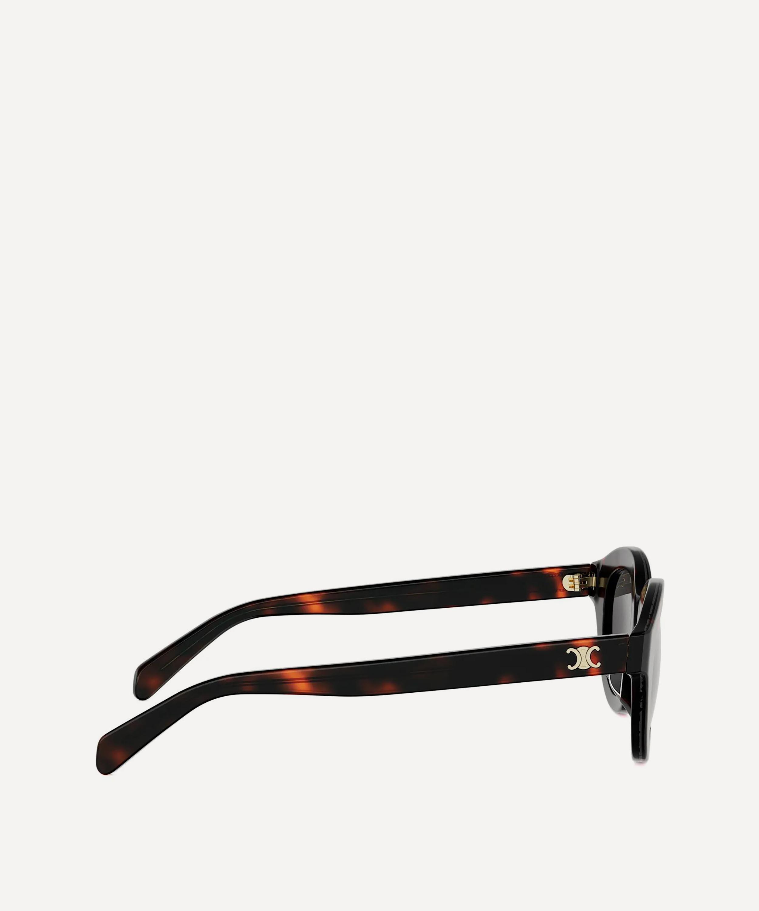 Celine - Triomphe Mini Havana Pantos Sunglasses image number 2