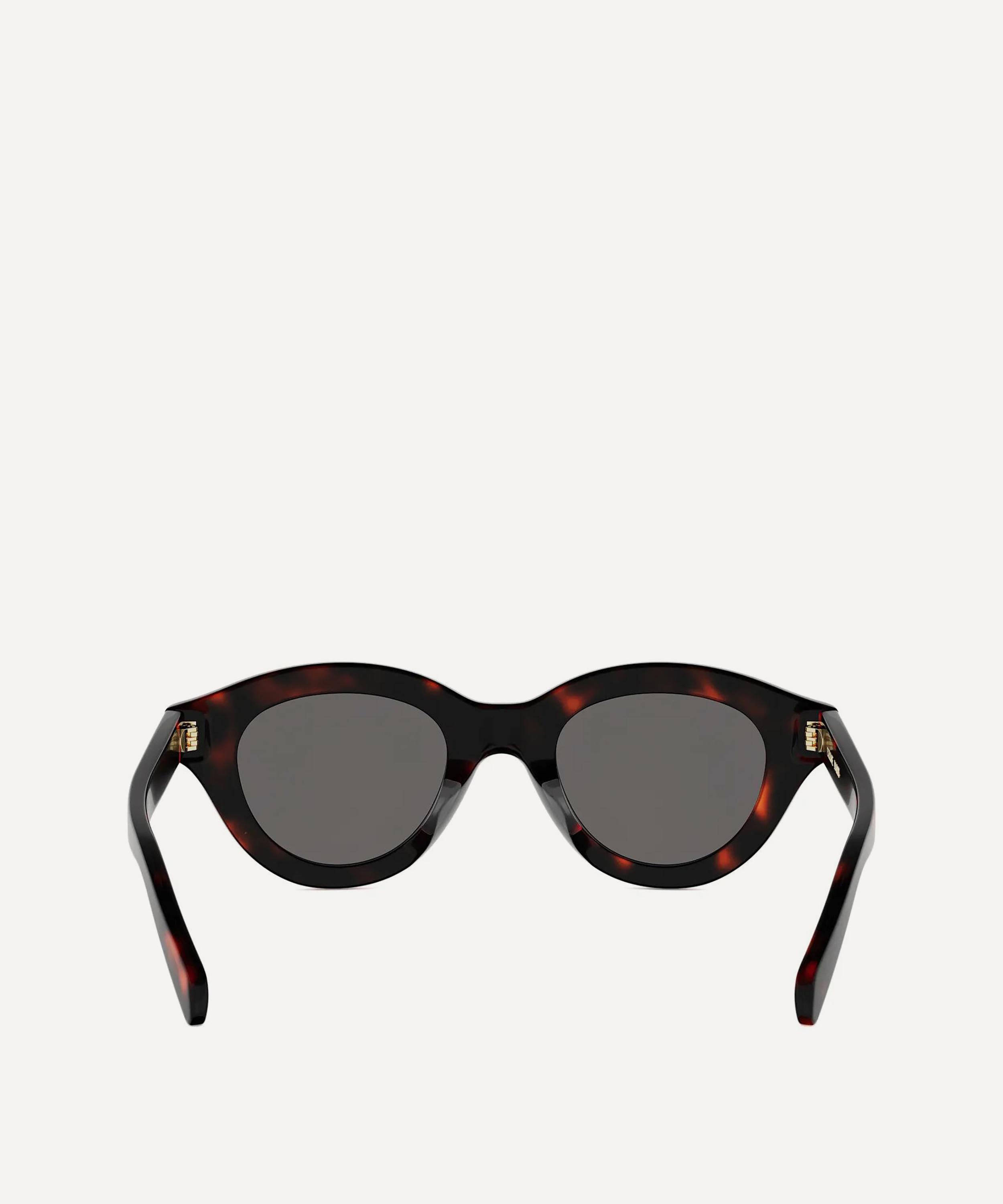 Celine - Triomphe Mini Havana Pantos Sunglasses image number 4