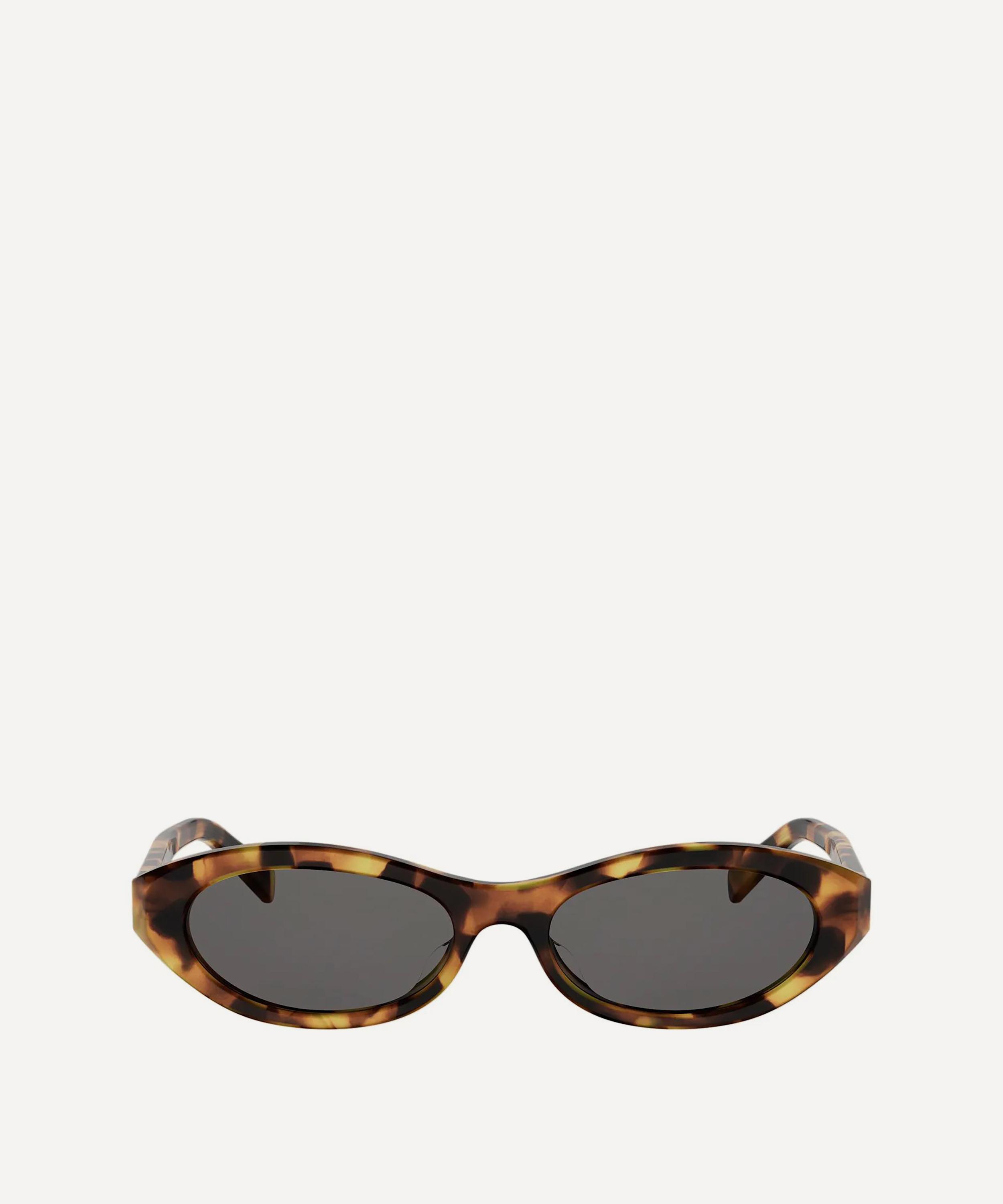 Celine - Triomphe Mini Oval Sunglasses