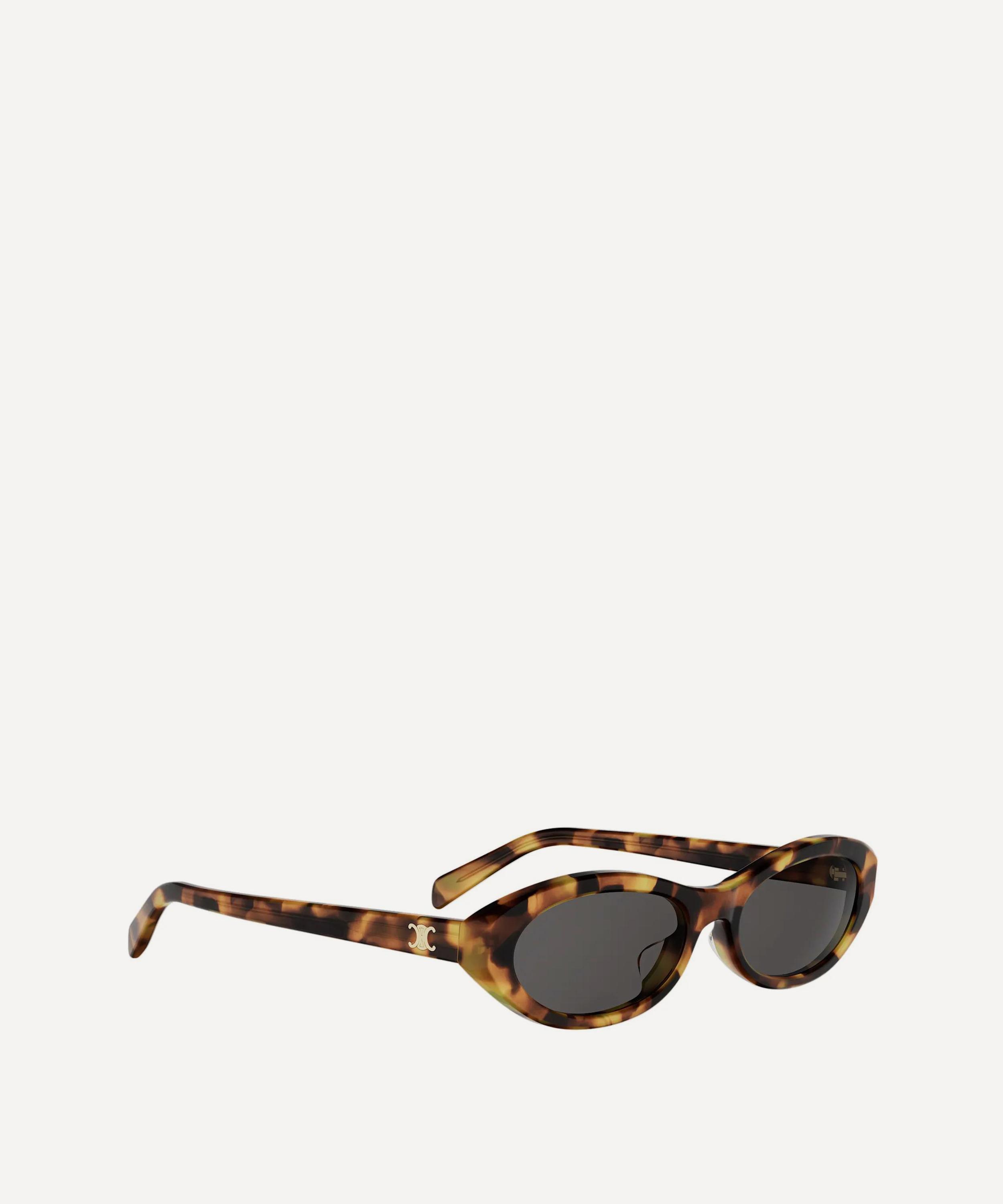 Celine - Triomphe Mini Oval Sunglasses image number 1